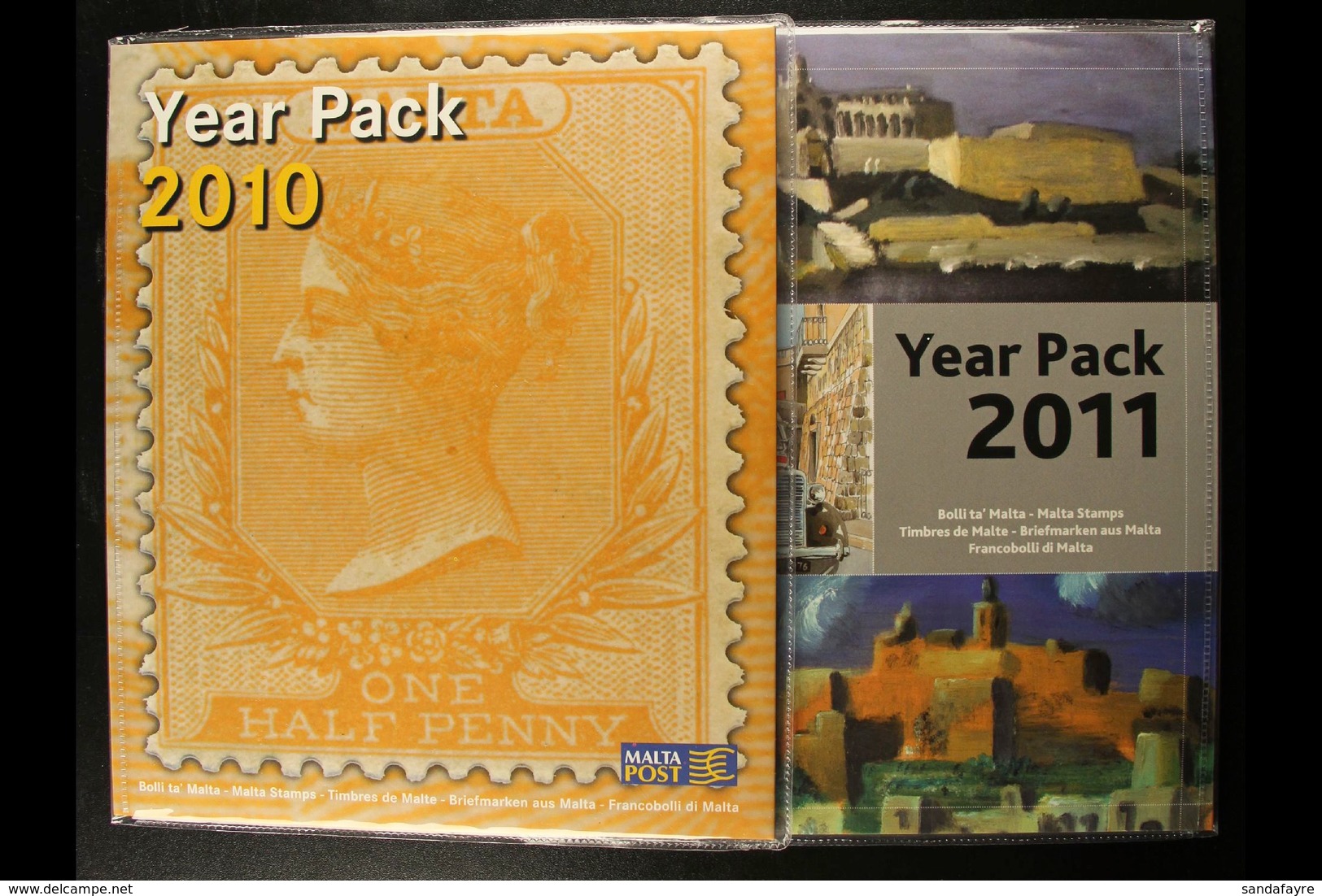 2007-2011 COMPLETE YEAR PACKS. Superb Never Hinged Mint Complete Sets, Mini-sheets & Se-tenant Sheetlets In Year Packs,  - Malte (...-1964)