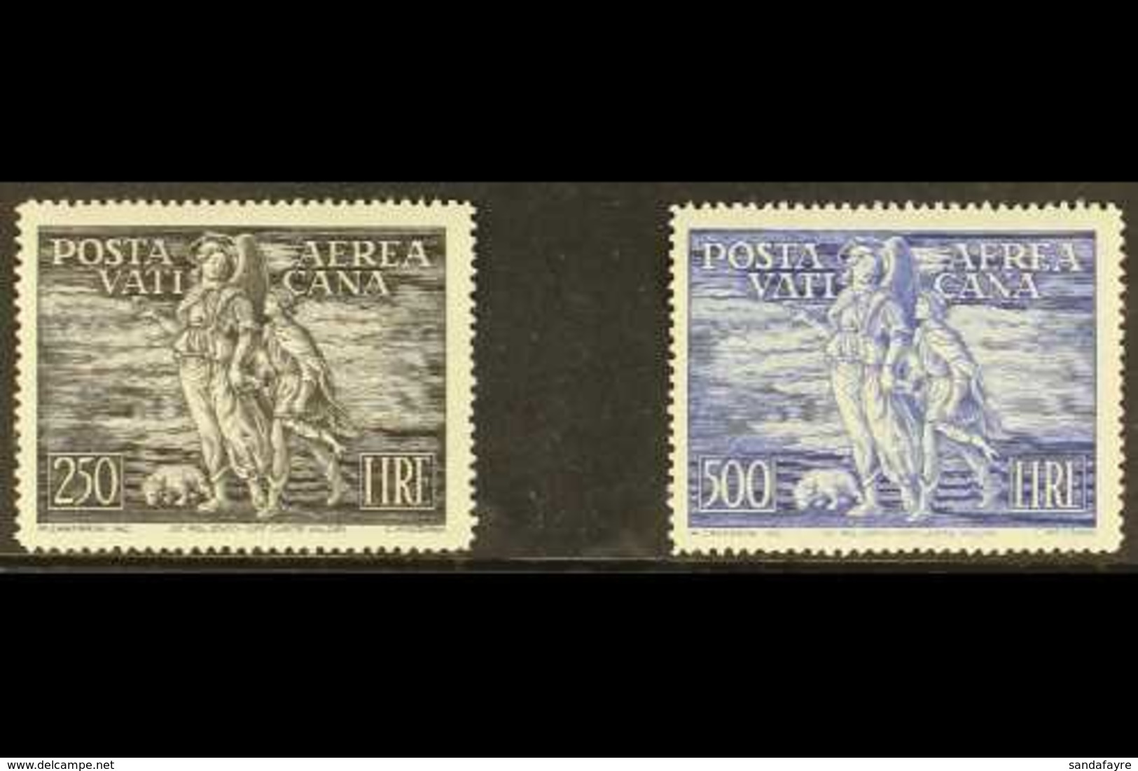 1948 Air Set, Sass S.502, SG 137/38, Fine Mint (2 Stamps) For More Images, Please Visit Http://www.sandafayre.com/itemde - Autres & Non Classés