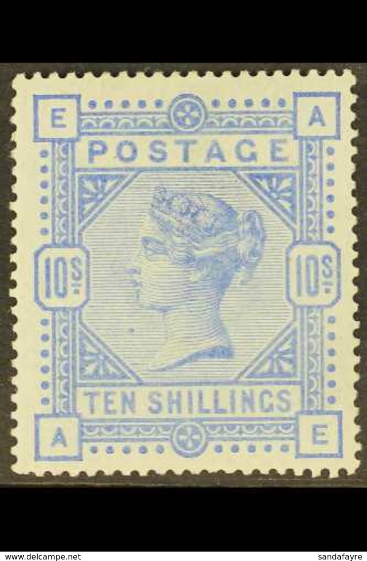1883-84 10s Ultramarine, SG 183, Very Fine Lightly Hinged Mint. For More Images, Please Visit Http://www.sandafayre.com/ - Altri & Non Classificati