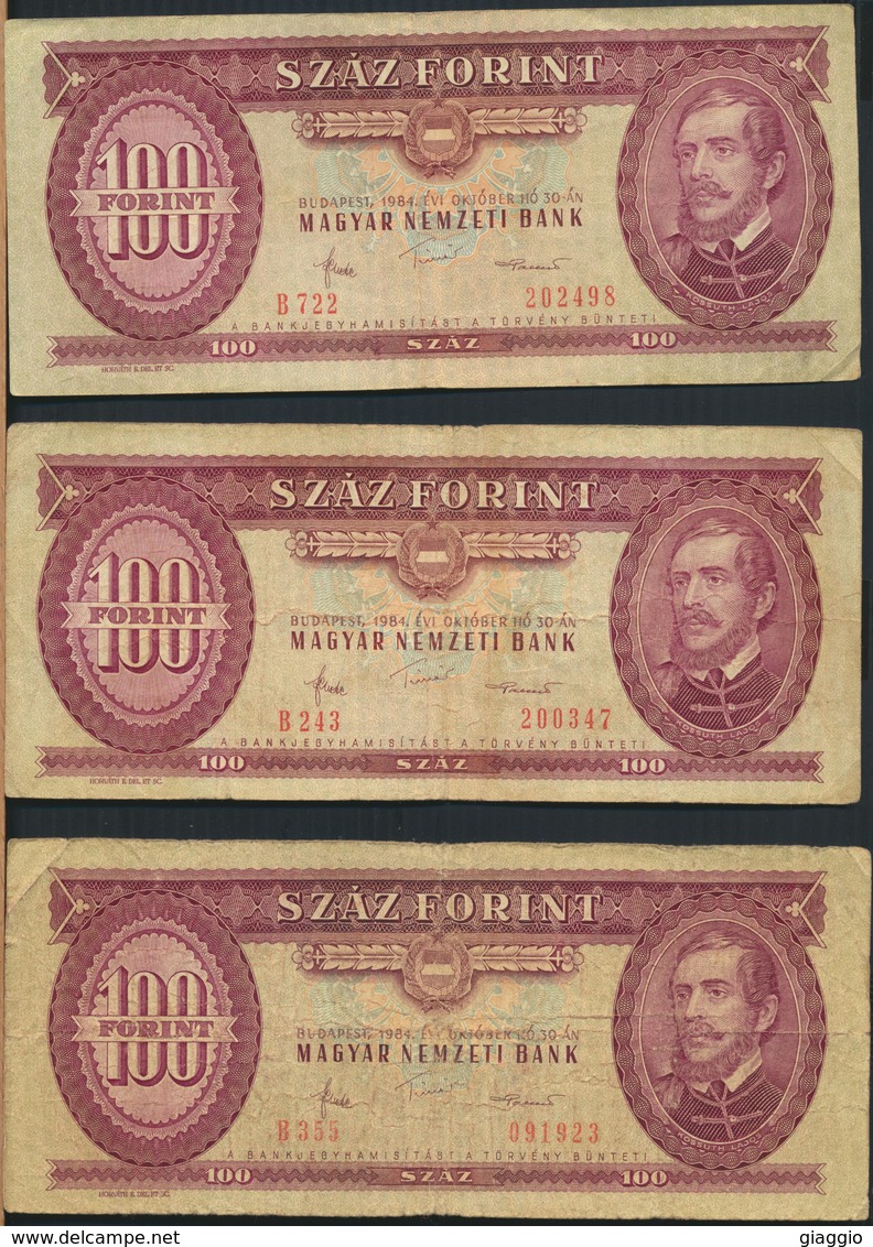 °°° HUNGARY - 100 FORINT 1984 °°° - Ungheria