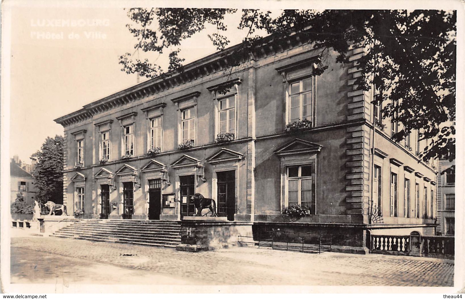 ¤¤  -   LUXEMBOURG   -  L'Hôtel De Ville     -  ¤¤ - Luxemburg - Stadt