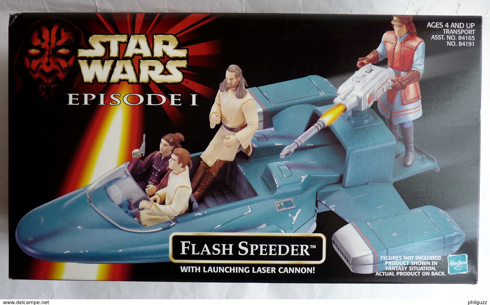 BOITE VEHICULE STAR WARS EPISODE I Vaisseau FLASH SPEEDER Pas Figurine - Episodio I