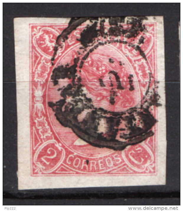 Spagna 1865 Unif.65 O/used VF/F - Oblitérés