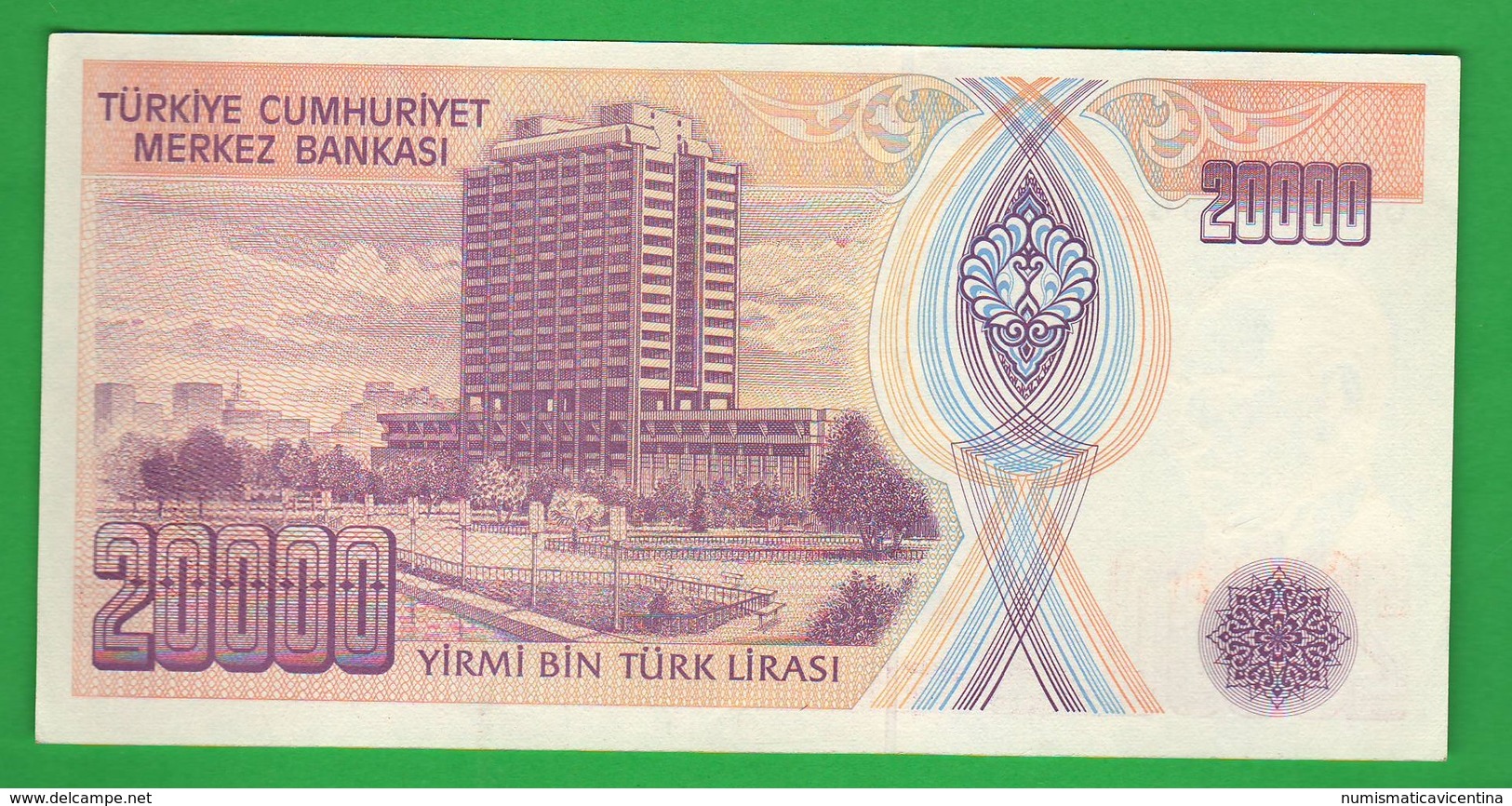 Turchia Turkey 20.000 Turk Lirasy  1970 - Turchia