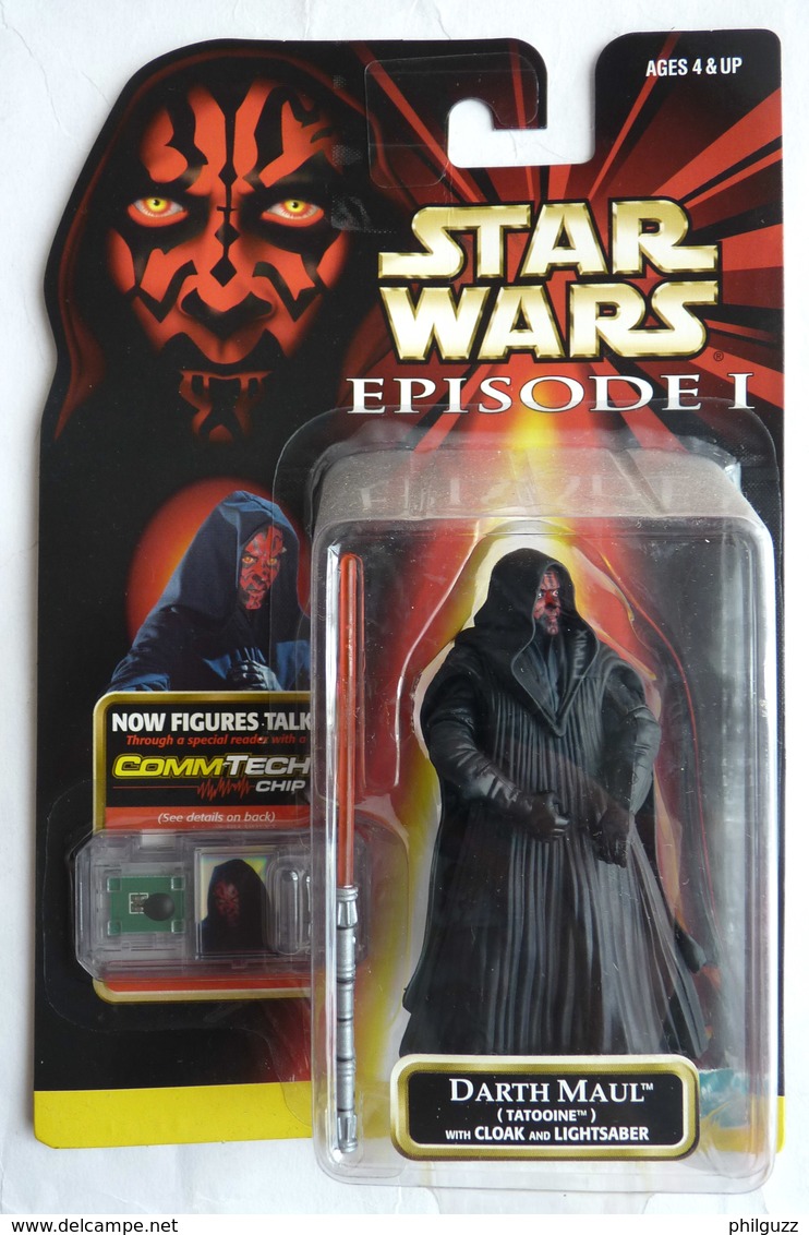 STAR WARS 1995 BLISTER US EPISODE I FIGURINE DARTH MAUL  Tatooine - Episode I