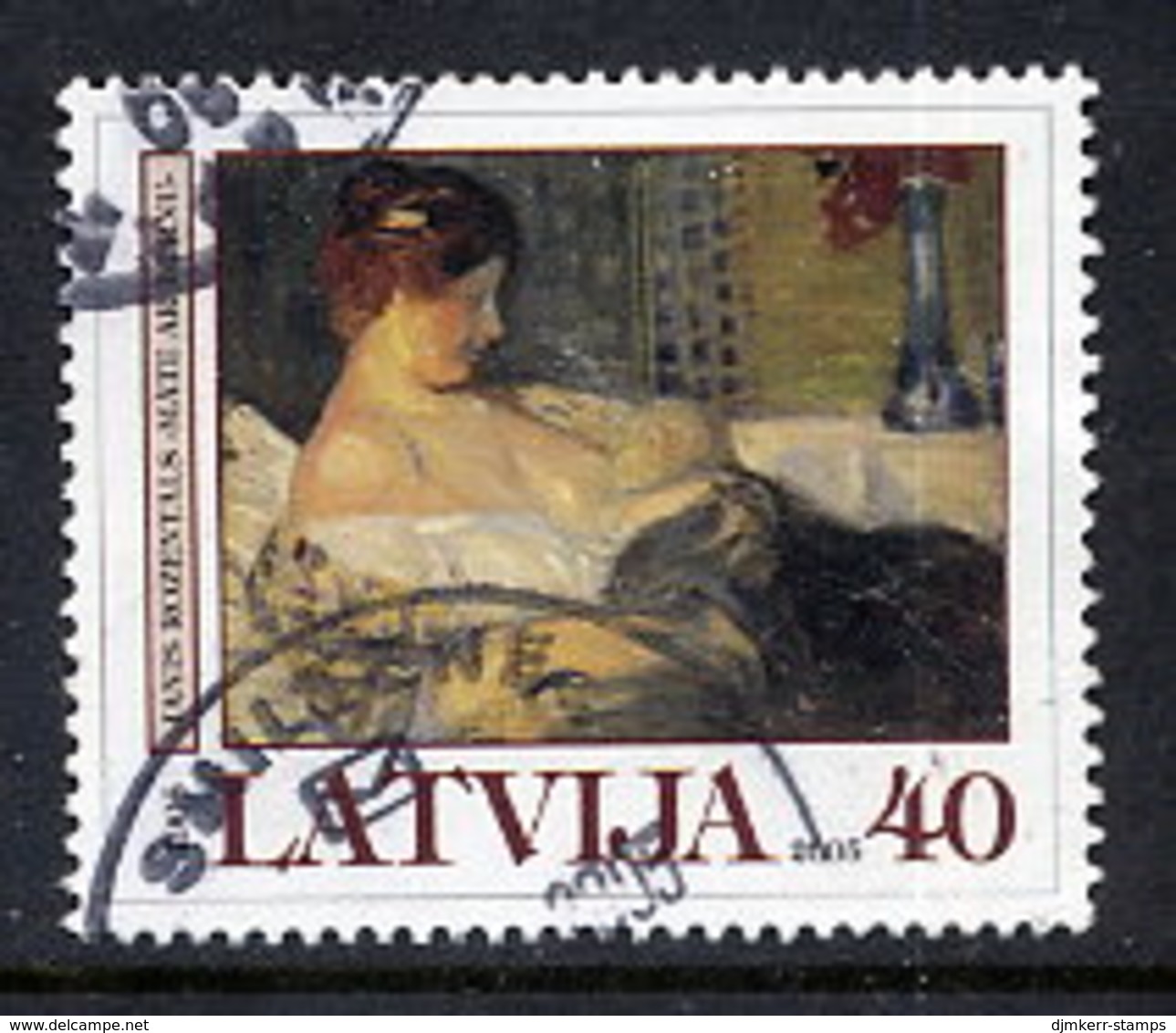 LATVIA 2005 Art: Janis Rozentals  Used.  Michel 636 - Letonia