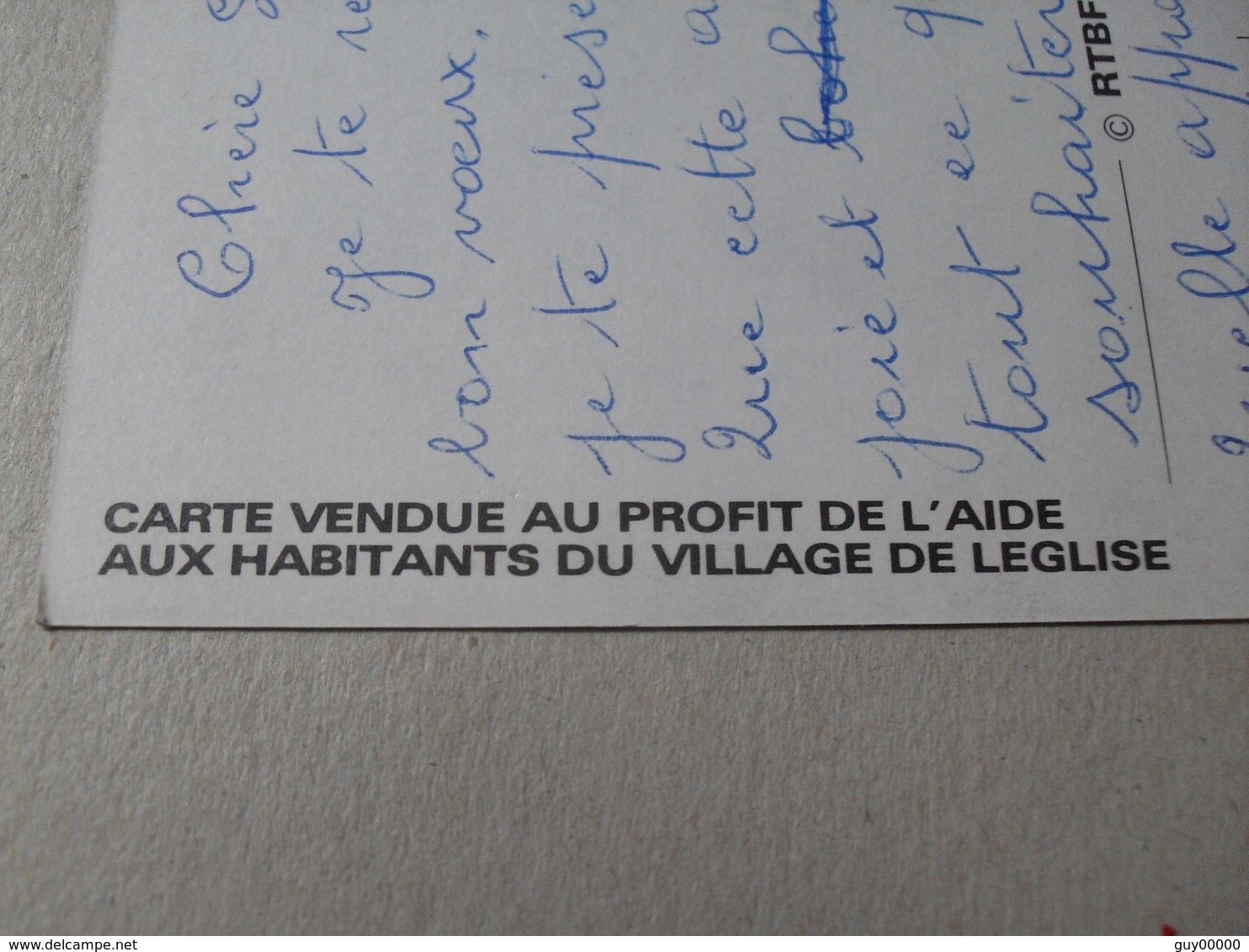 CP De Leglise - Aide Aux Habitants - Gouache Aidans - Léglise