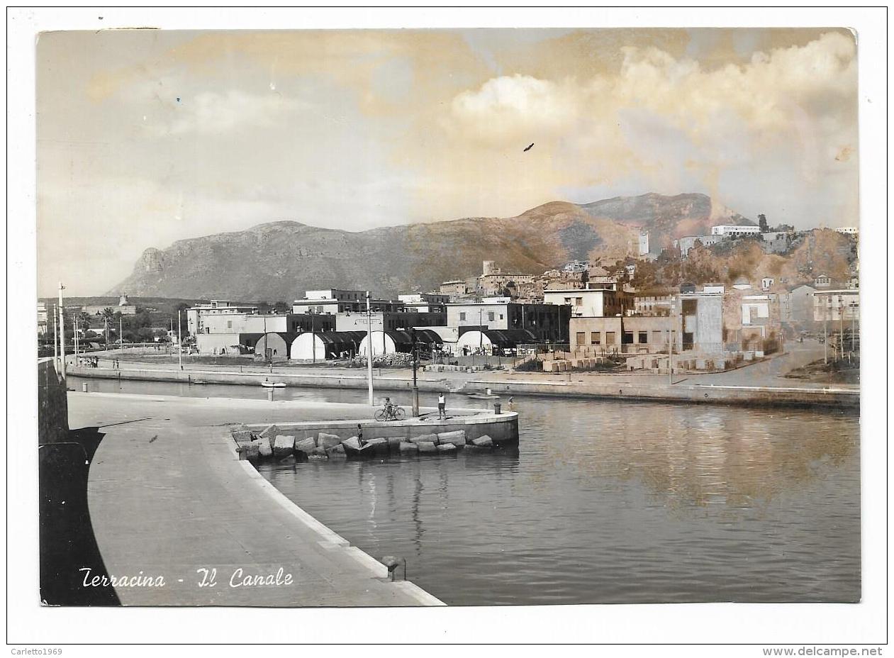 TERRACINA - IL CANALE  VIAGGIATA FG - Latina