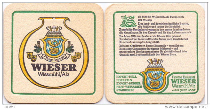 #D216-152 Viltje Brauerei Wieser - Sous-bocks