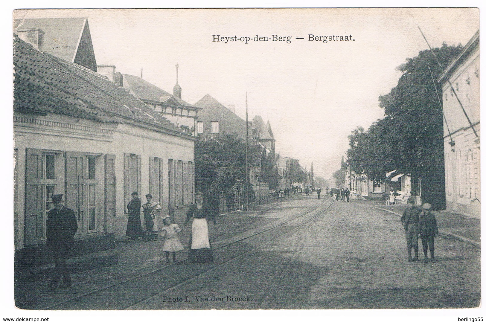 Heyst-op-den-Berg - Bergstraat 1911  (Geanimeerd) - Heist-op-den-Berg