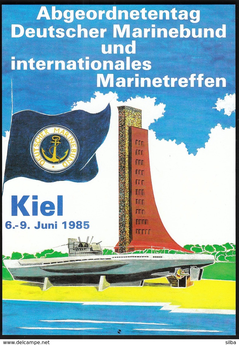 Germany Kiel 1986 / Kieler Woche, Marinetreffen / Kiel Week, Marine Meeting / Submarine, U-boot - Sonstige & Ohne Zuordnung