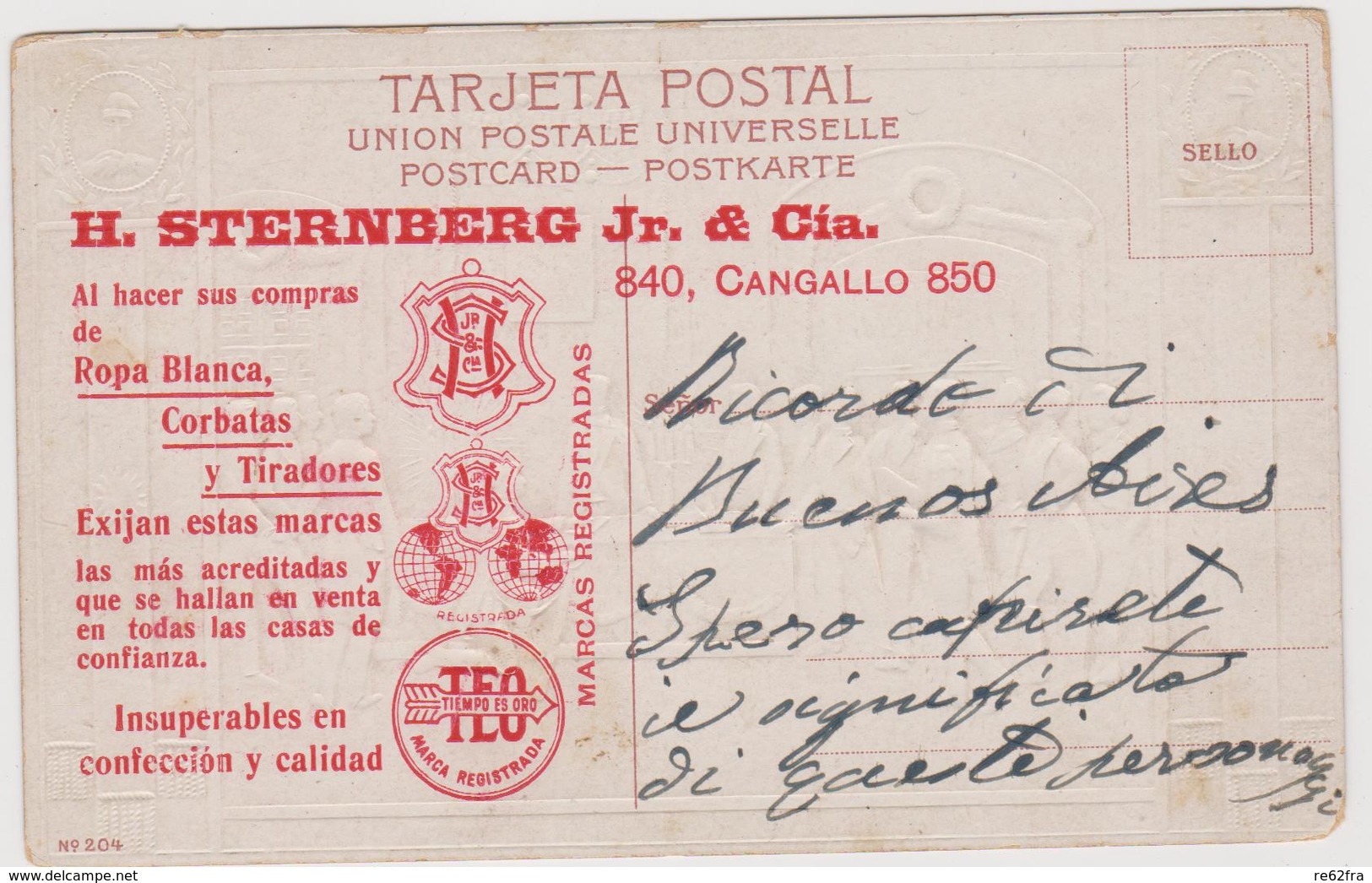 Centenario 1810-1910, La Junta Gubernativa Presta El Juramento, Argentina - F.p.- Anni '1910 - Argentina