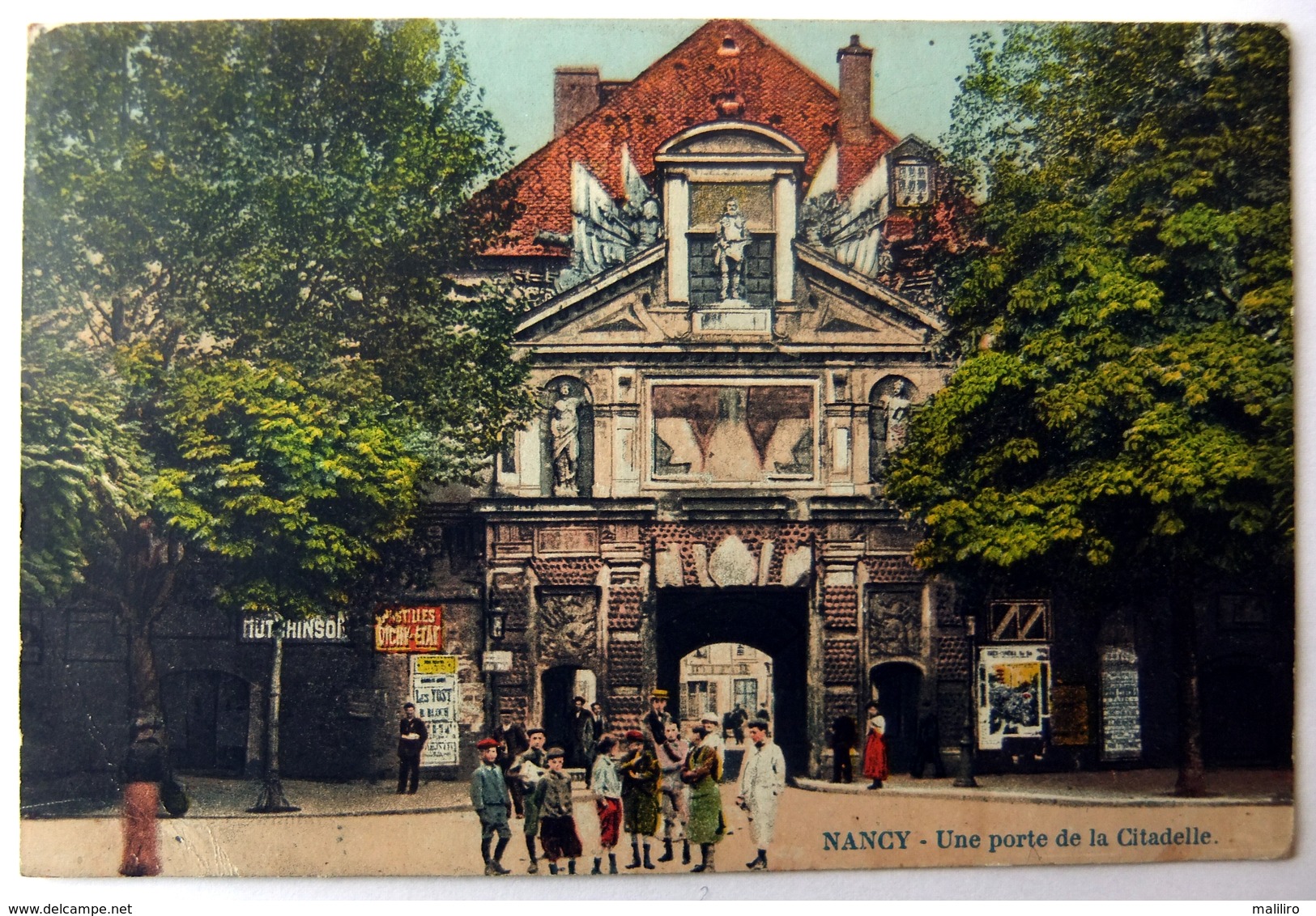 Nancy - Une Porte De La Citadelle - Colorisée - Nancy