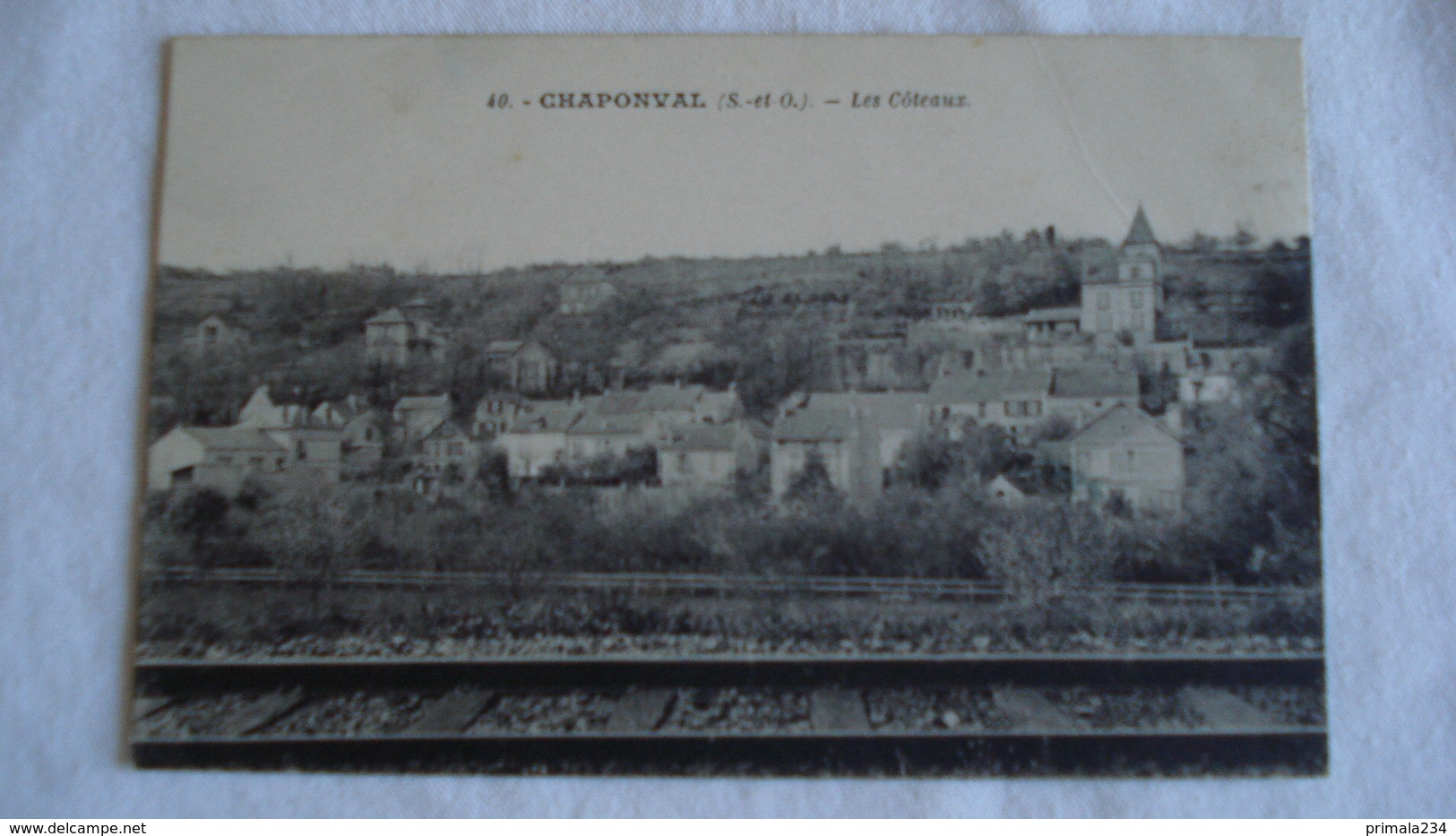 AUVERS SUR OISE -CHAPONVAL-LES COTEAUX - Auvers Sur Oise