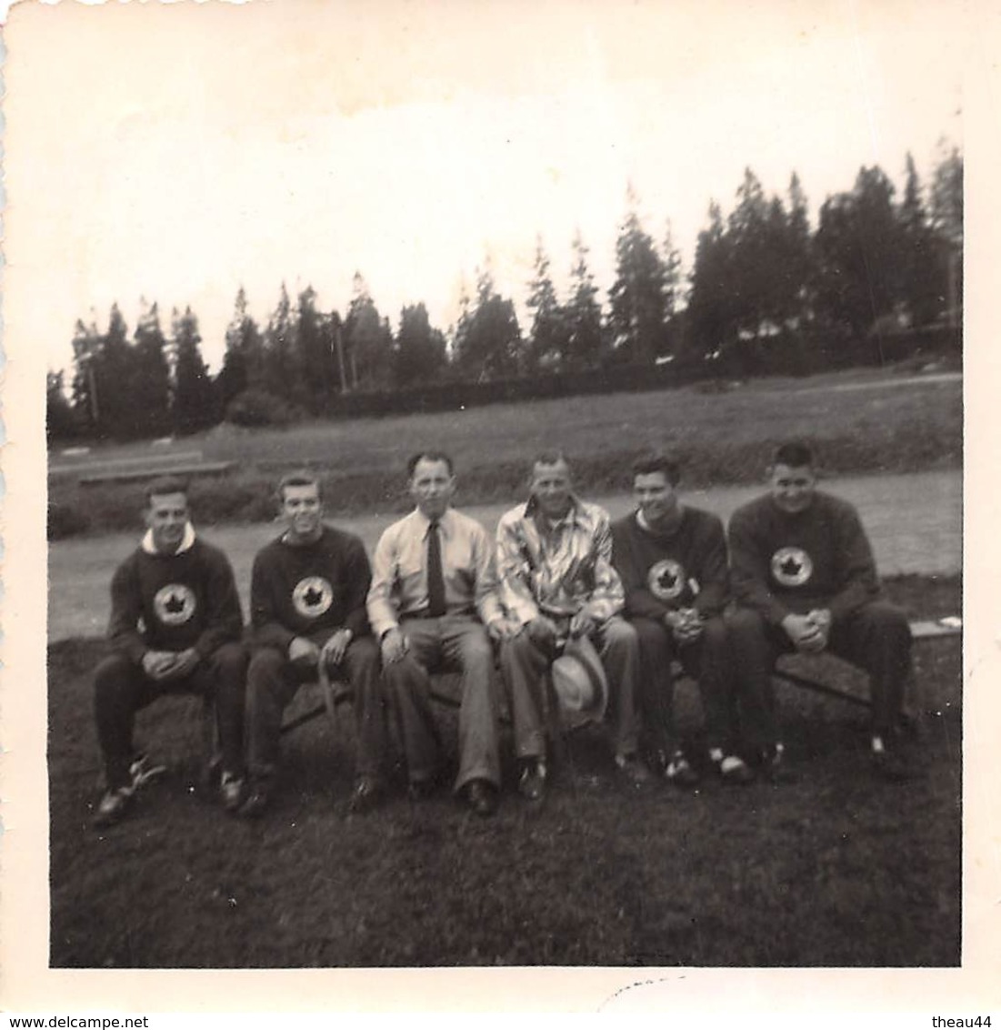 Jeux Olympiques à HELSINKI En 1952 - Cliché De L'Equipe Canadienne 4X100 M - Athlètisme - Sport - Voir Description - Leichtathletik