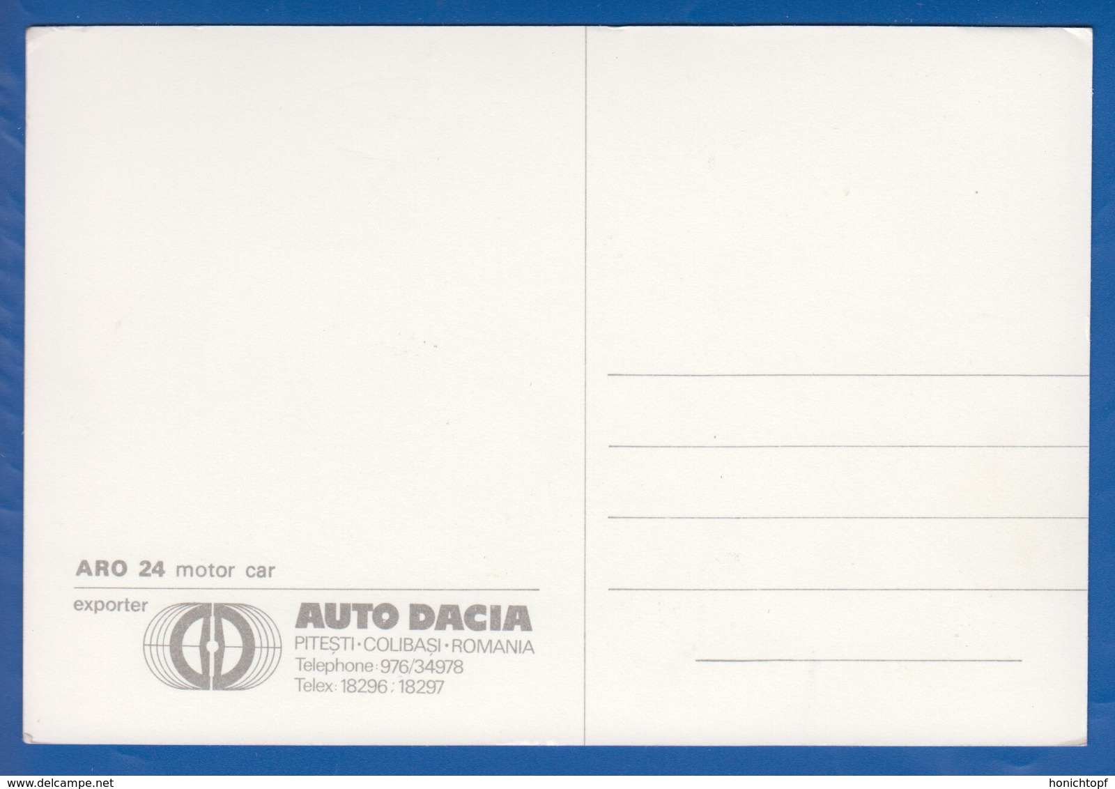 Auto; ARO 4WD; Auto Dacia Romania - PKW