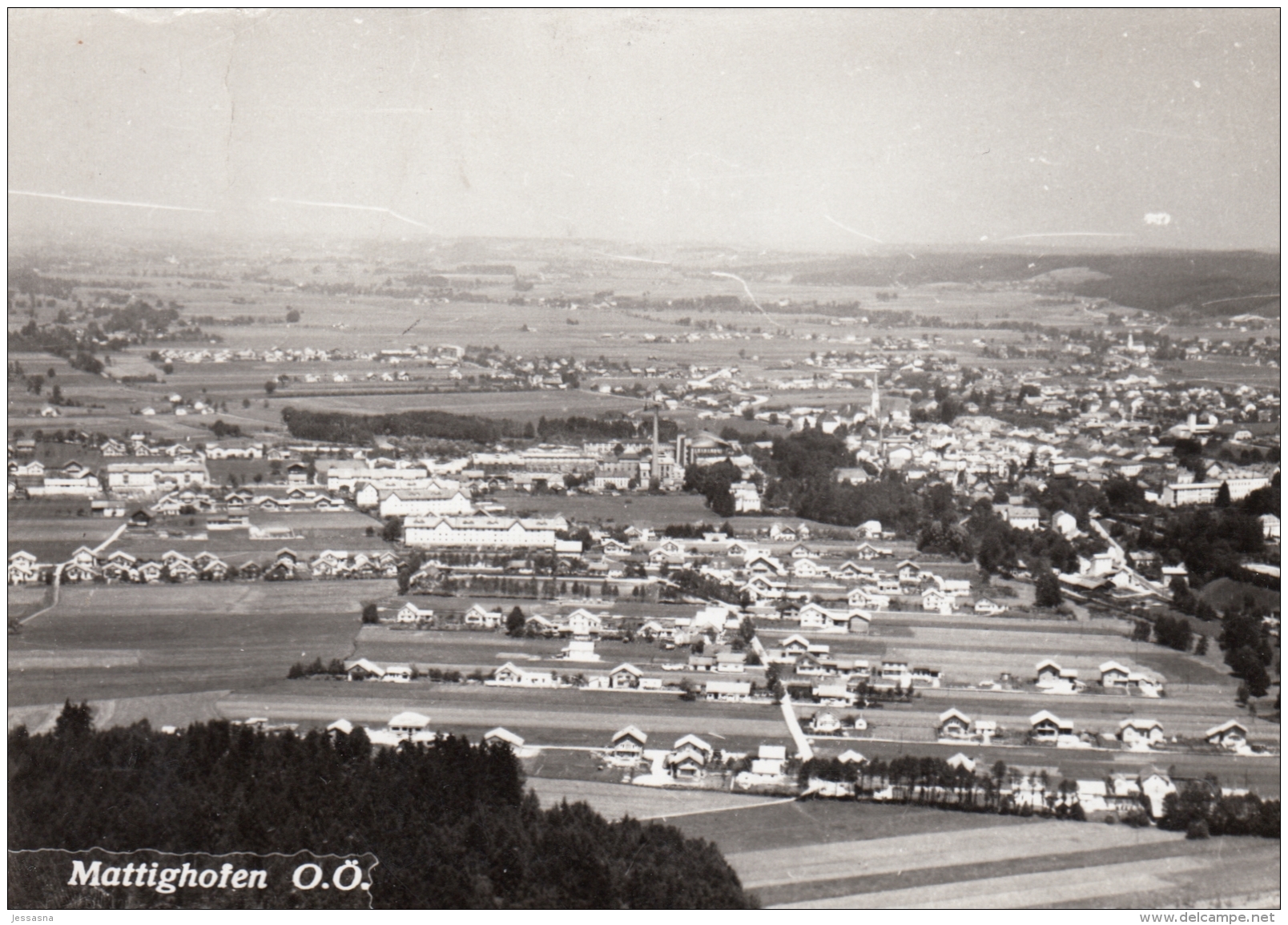 AK - OÖ - Mattighofen - Fliegeraufnahme - 1966 - Mattighofen