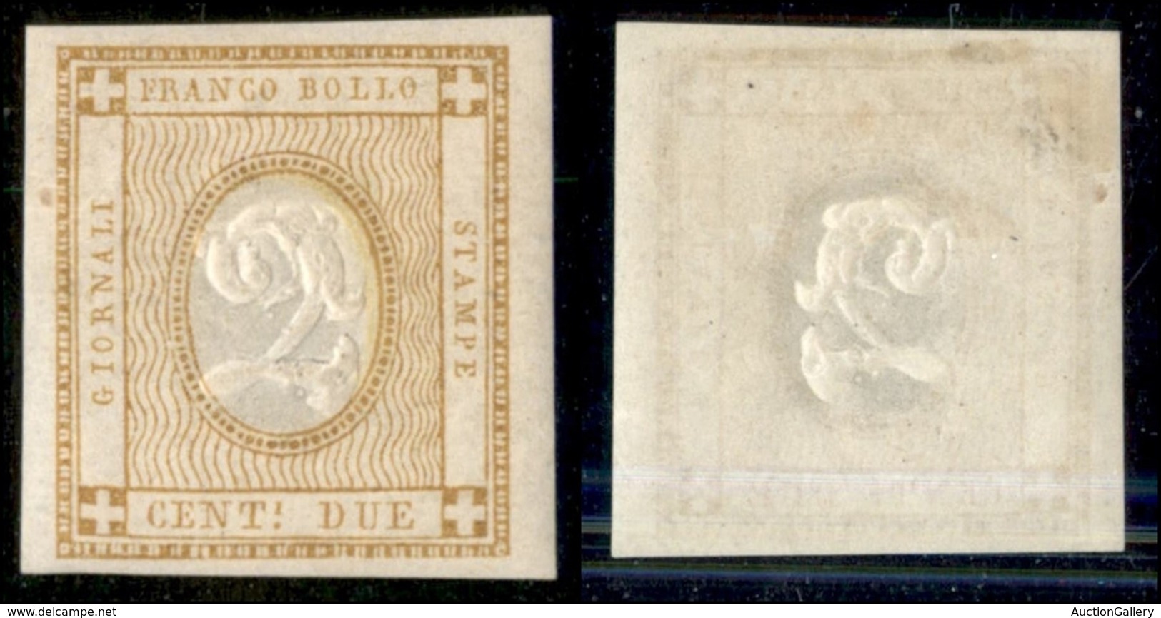 20495 REGNO D'ITALIA - VITTORIO EMANUELE II - 1862 - 2 Cent (10) Nuovo Con Gomma (70) - Andere & Zonder Classificatie