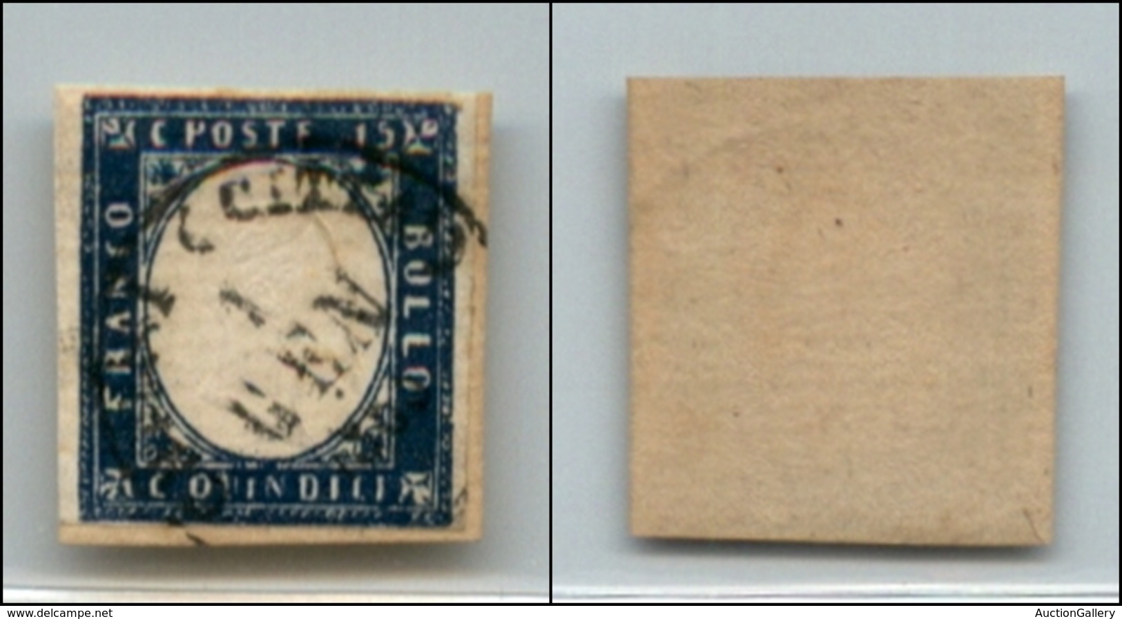 20504 REGNO D'ITALIA - VITTORIO EMANUELE II - 1863 - 15 Cent (11) - Annullato Chiusi Città 1 Gennaio 63 Primo Giorno D'e - Autres & Non Classés