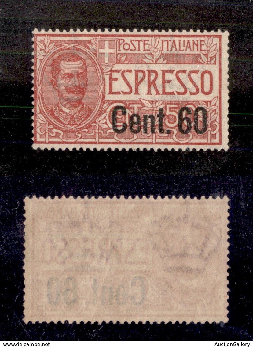 21196 REGNO D'ITALIA - ESPRESSI - 1922 - 60 Cent Su 50 Espresso (6) - Gomma Integra (175) - Autres & Non Classés