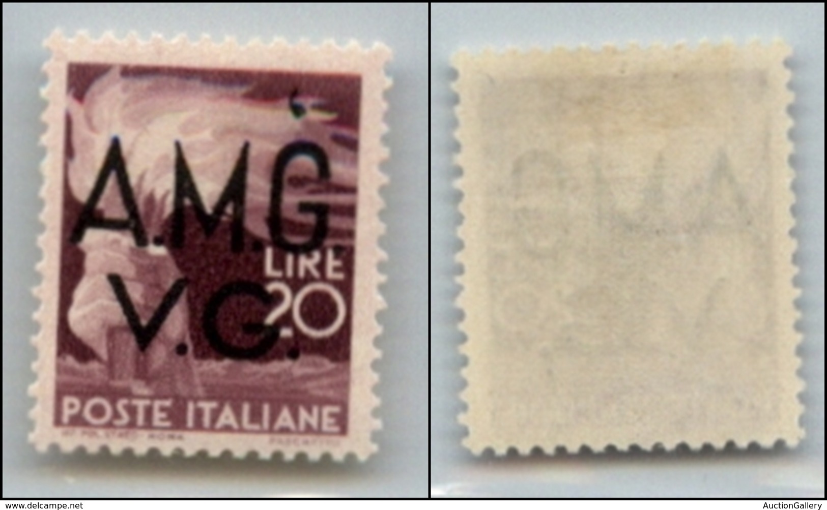 21604 TRIESTE - AMGVG - 1947 – 20 Lire (18) – Gomma Originale (35) - Autres & Non Classés