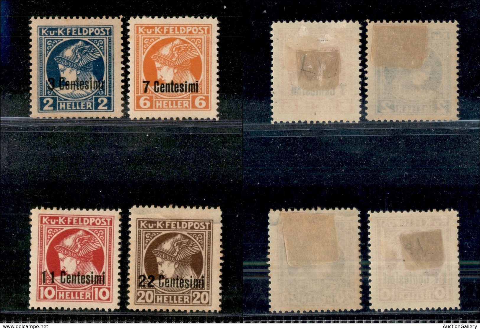 21933 OCCUPAZIONI - AUSTRIACA - Friuli/Veneto - 1918 - Giornali (1/4) - Serie Completa (24) - Sonstige & Ohne Zuordnung