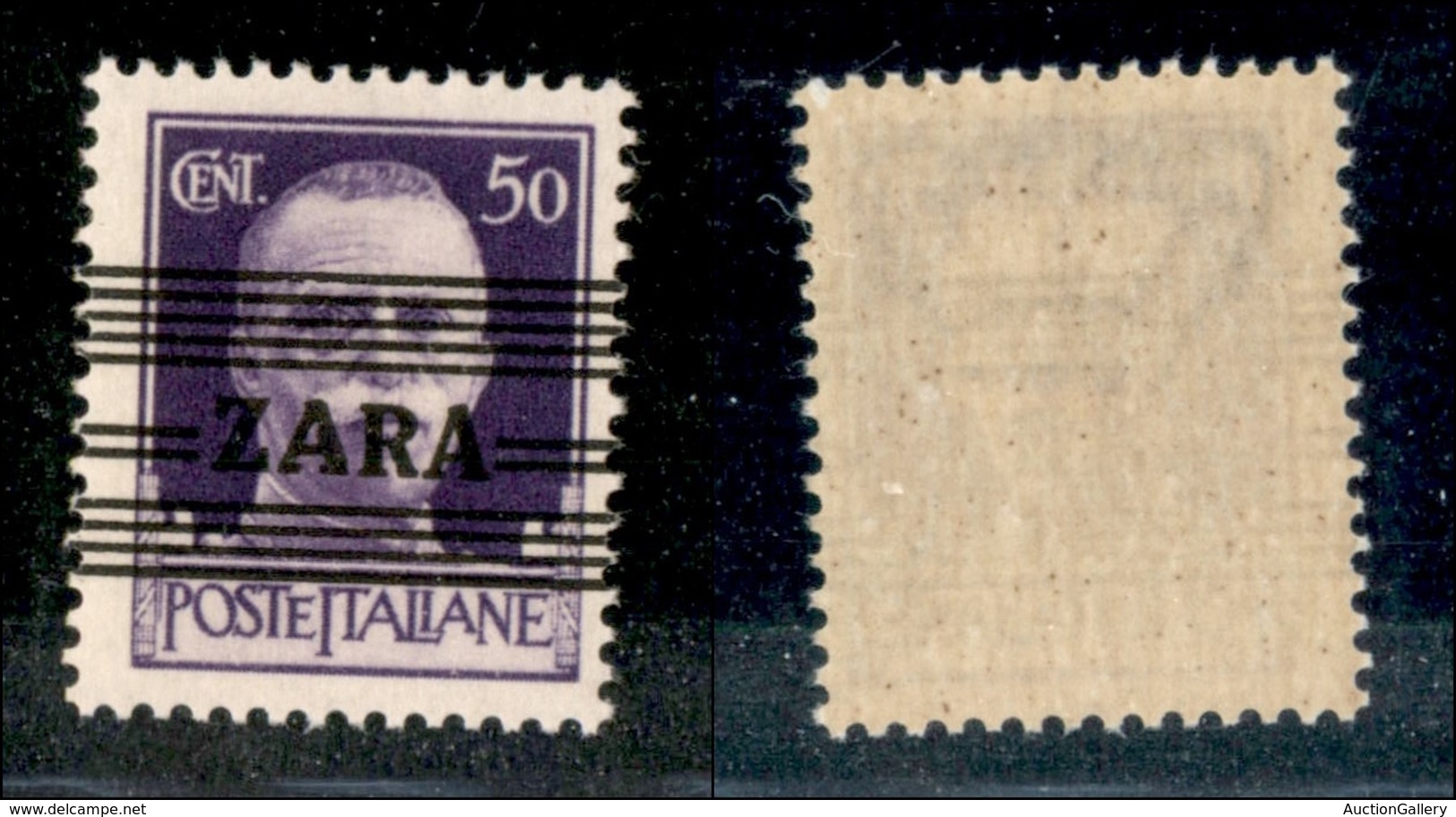 22483 OCCUPAZIONE TEDESCA - ZARA - 1943 – 50 Cent (24/III) – Seconda A Stretta – Gomma Integra (375) - Autres & Non Classés