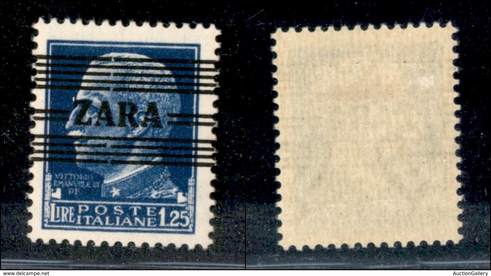 22490 OCCUPAZIONE TEDESCA - ZARA - 1943 – 1,25 Lire (26/I) – Gomma Originale (110) - Autres & Non Classés