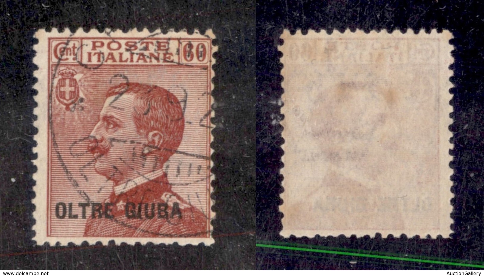 23234 COLONIE ITALIANE - OLTRE GIUBA - 1925 - 60 Cent Michetti Soprastampato (11) - Usato (35) - Autres & Non Classés