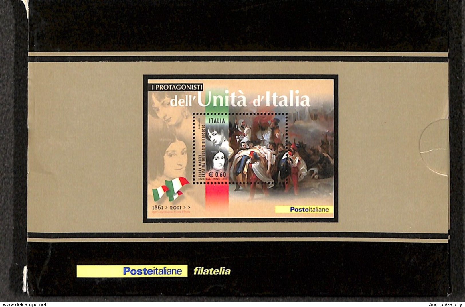 23524 REPUBBLICA - FOGLIETTI - 2011 - Lamina D'Argento - Foglietto Maffei (9) Nella Confezione Originale - Sonstige & Ohne Zuordnung