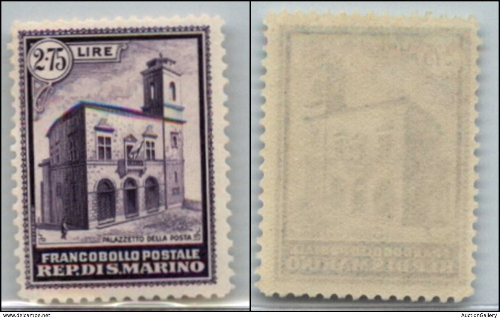 23668 SAN MARINO - POSTA ORDINARIA - 1932 - 2,75 Lire Palazzetto (163) - Gomma Integra (250) - Autres & Non Classés