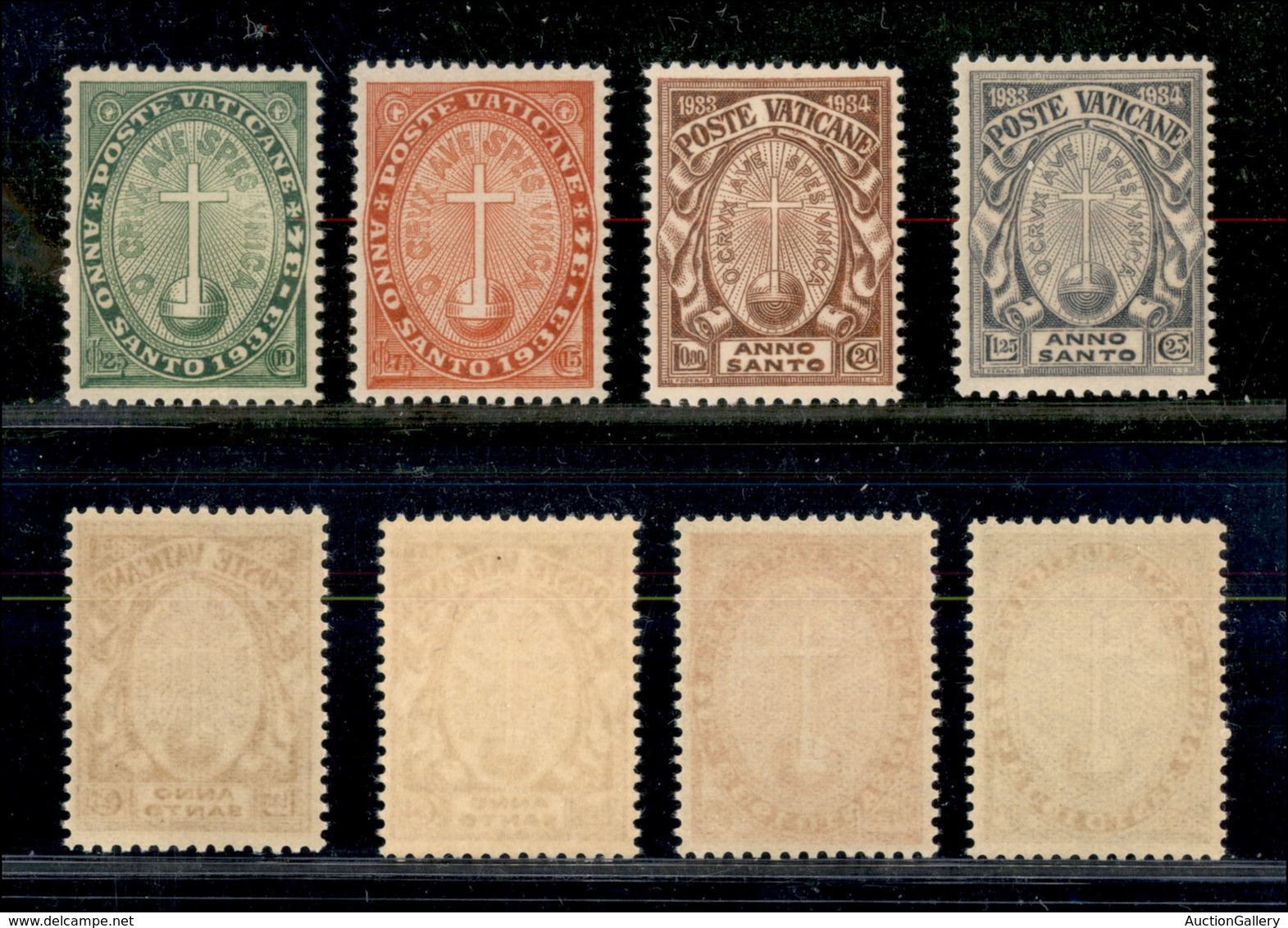 23806 VATICANO - POSTA ORDINARIA - 1933 - Anno Santo (15/18) - Serie Completa Di 4 Valori - Gomma Integra (175) - Andere & Zonder Classificatie