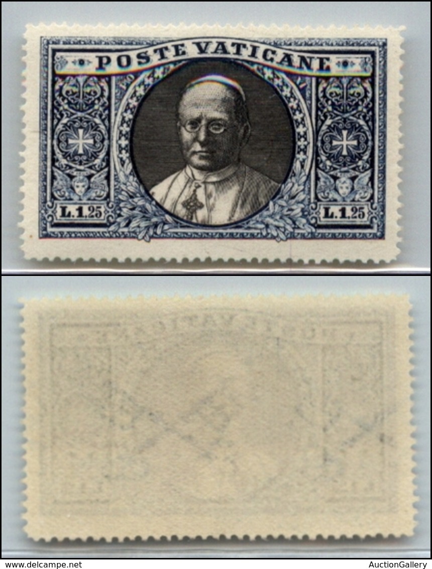 23811 VATICANO - POSTA ORDINARIA - 1933 - 1,25 Lire (29) - Gomma Integra (75) - Autres & Non Classés