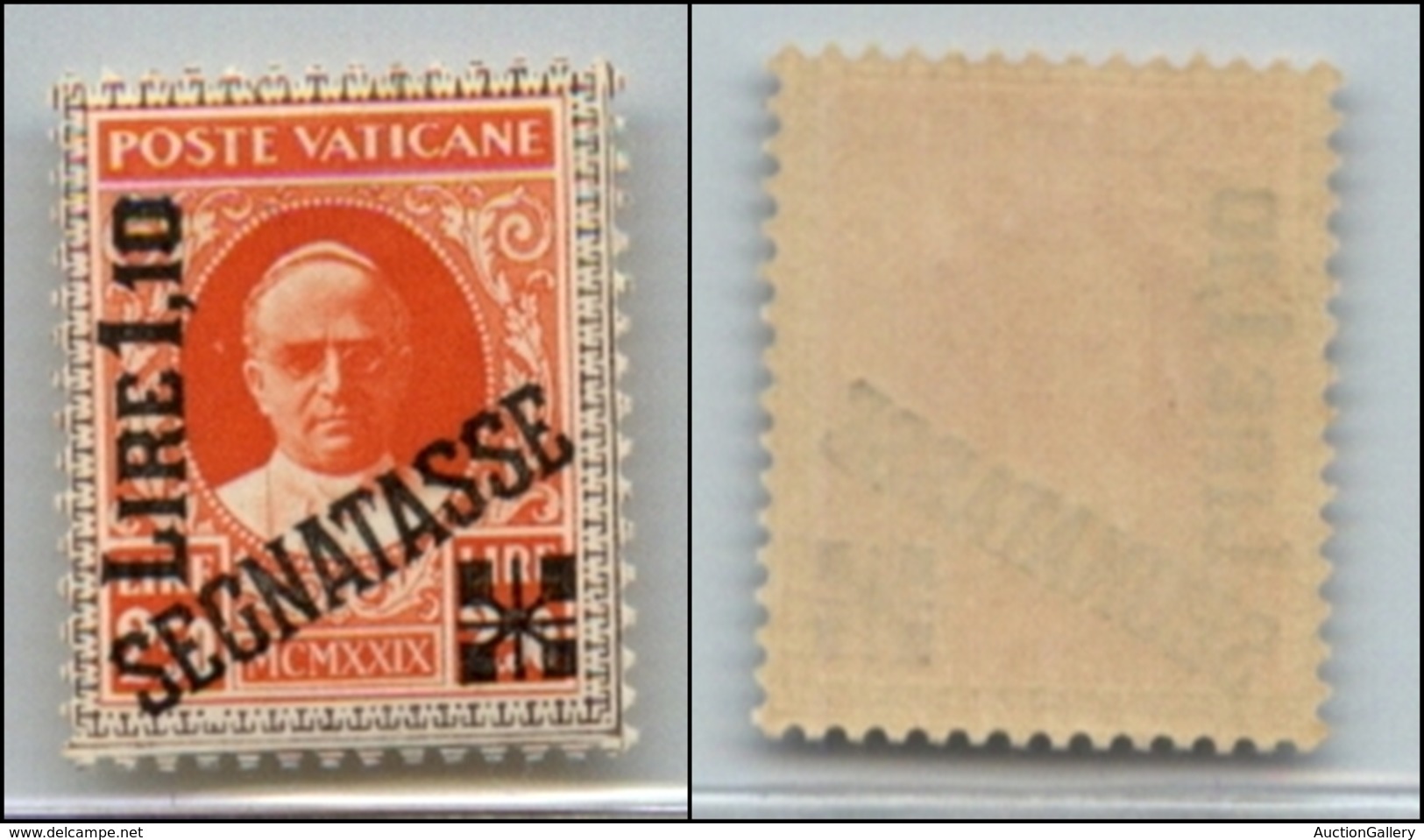 23871 VATICANO - SERVIZI - 1931 - Segnatasse - 1,10 Lire Su 2,50 (6) - Gomma Integra (37) - Autres & Non Classés