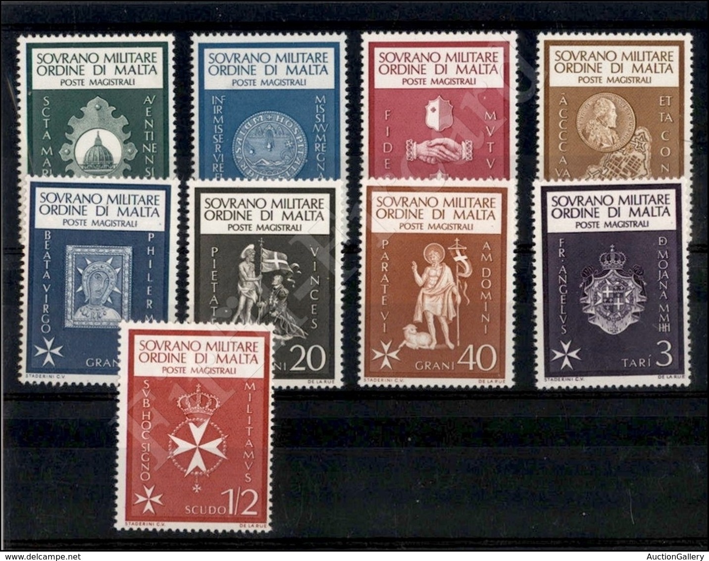 23873 SMOM - POSTA ORDINARIA - 1966 - Soggetti Vari (1/9) - Serie Completa - Gomma Integra - Andere & Zonder Classificatie