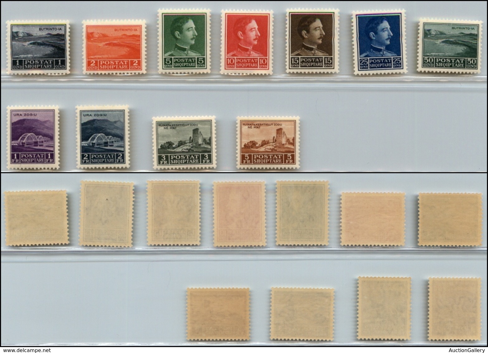 23960 ESTERO - ALBANIA - 1930 - Vedute E Effige (217/227) - Serie Completa - Splendida - Gomma Integra (25+) - Autres & Non Classés