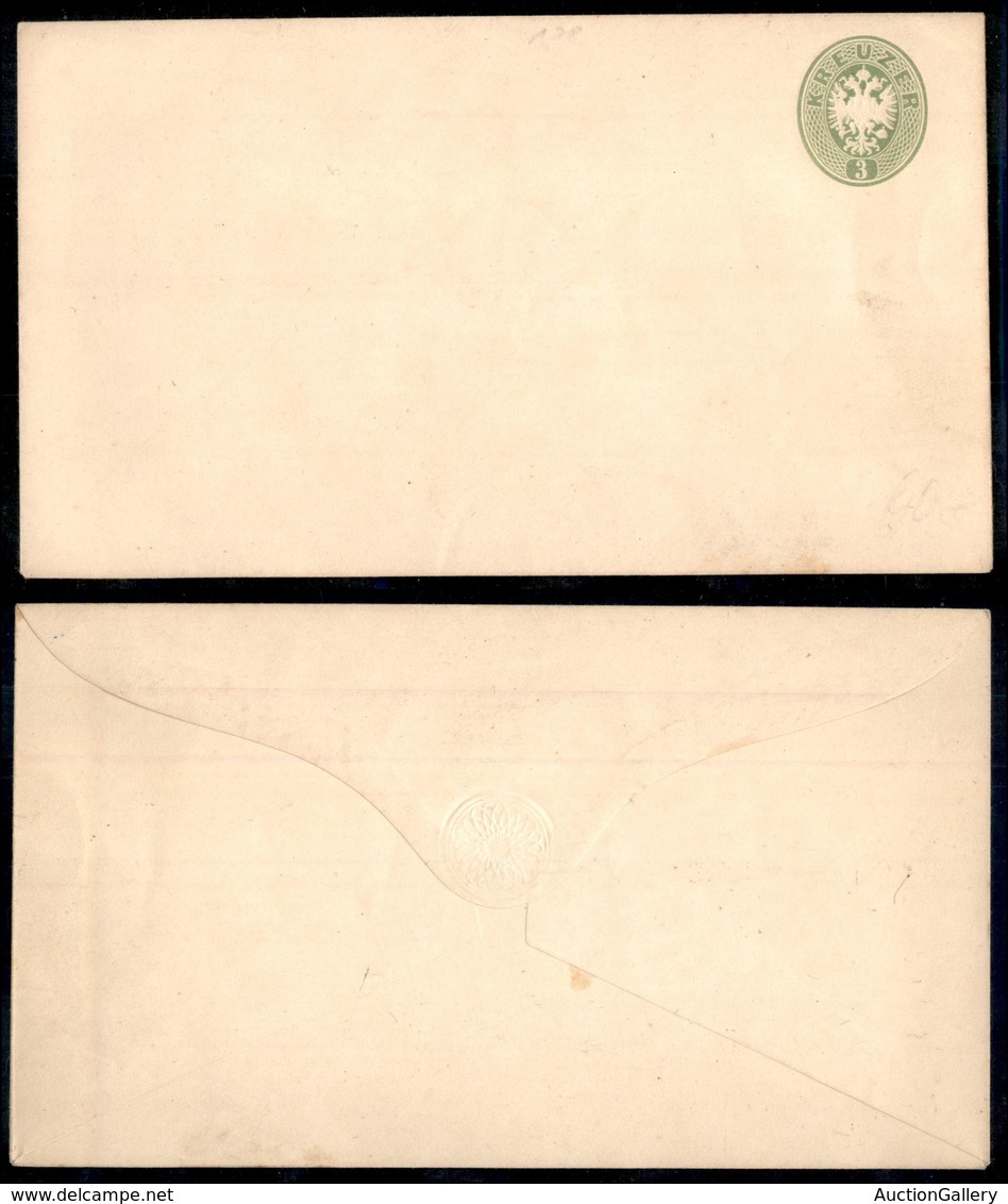 23993 ESTERO - AUSTRIA - 1863 – Intero Postale 3 Kreuzer – Nuovo - Autres & Non Classés