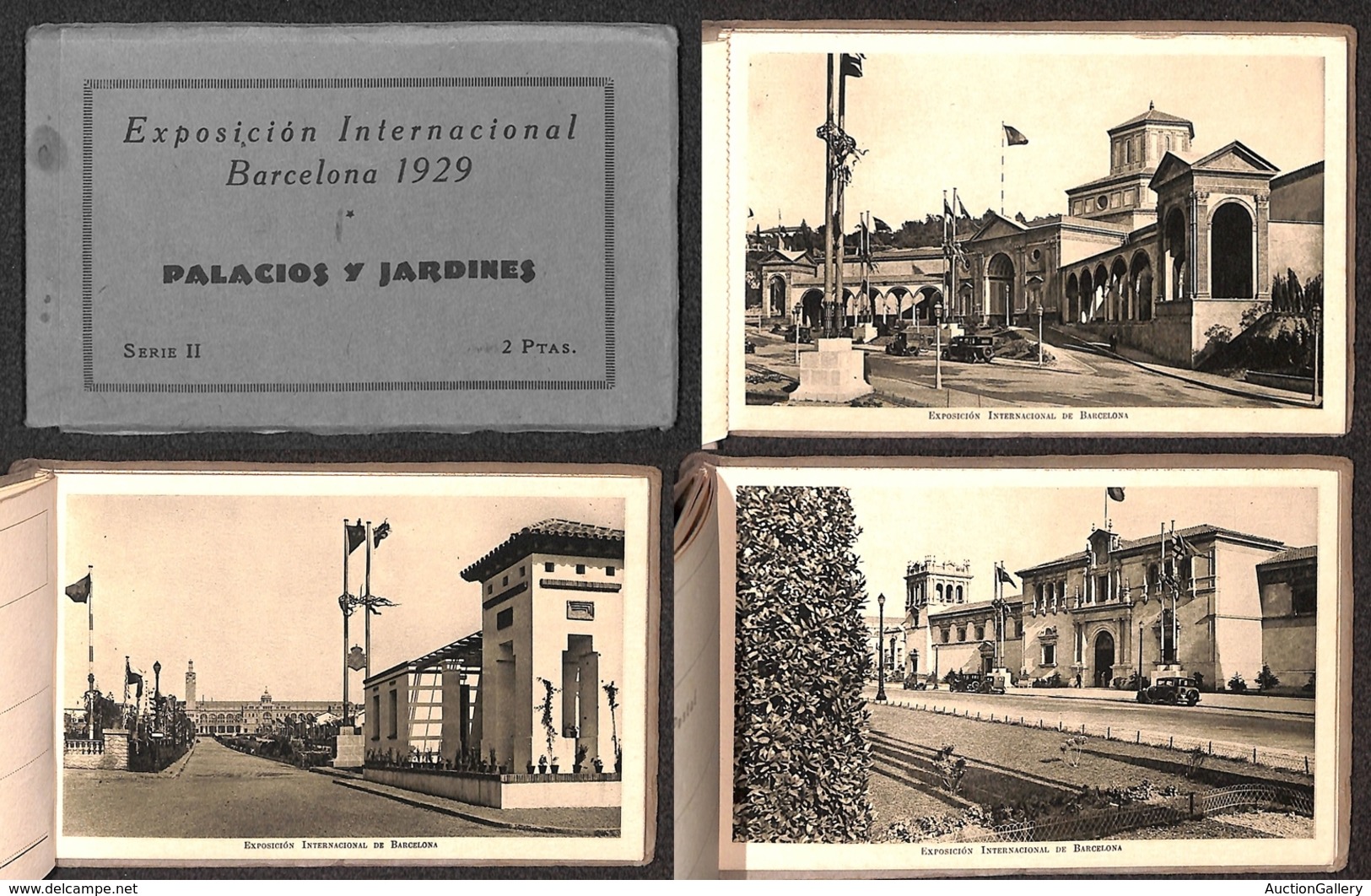 24877 ESTERO - SPAGNA - Cartoline - Libretto Nuovo Completo Serie II "Esposizione Internazionale Barcellona 1929" - 12 C - Sonstige & Ohne Zuordnung