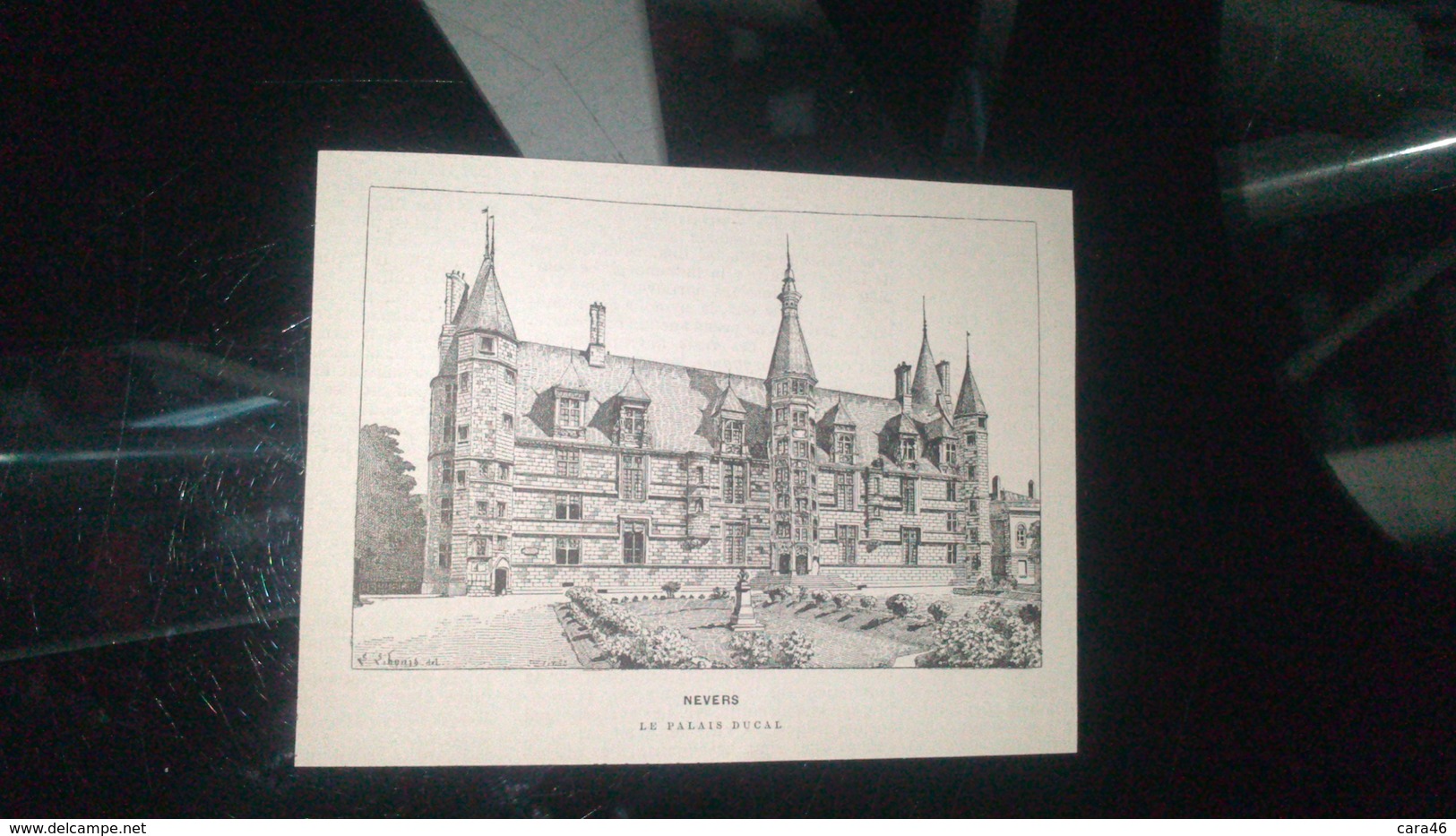 Affiche (gravure) - NEVERS Palais Ducal - Affiches