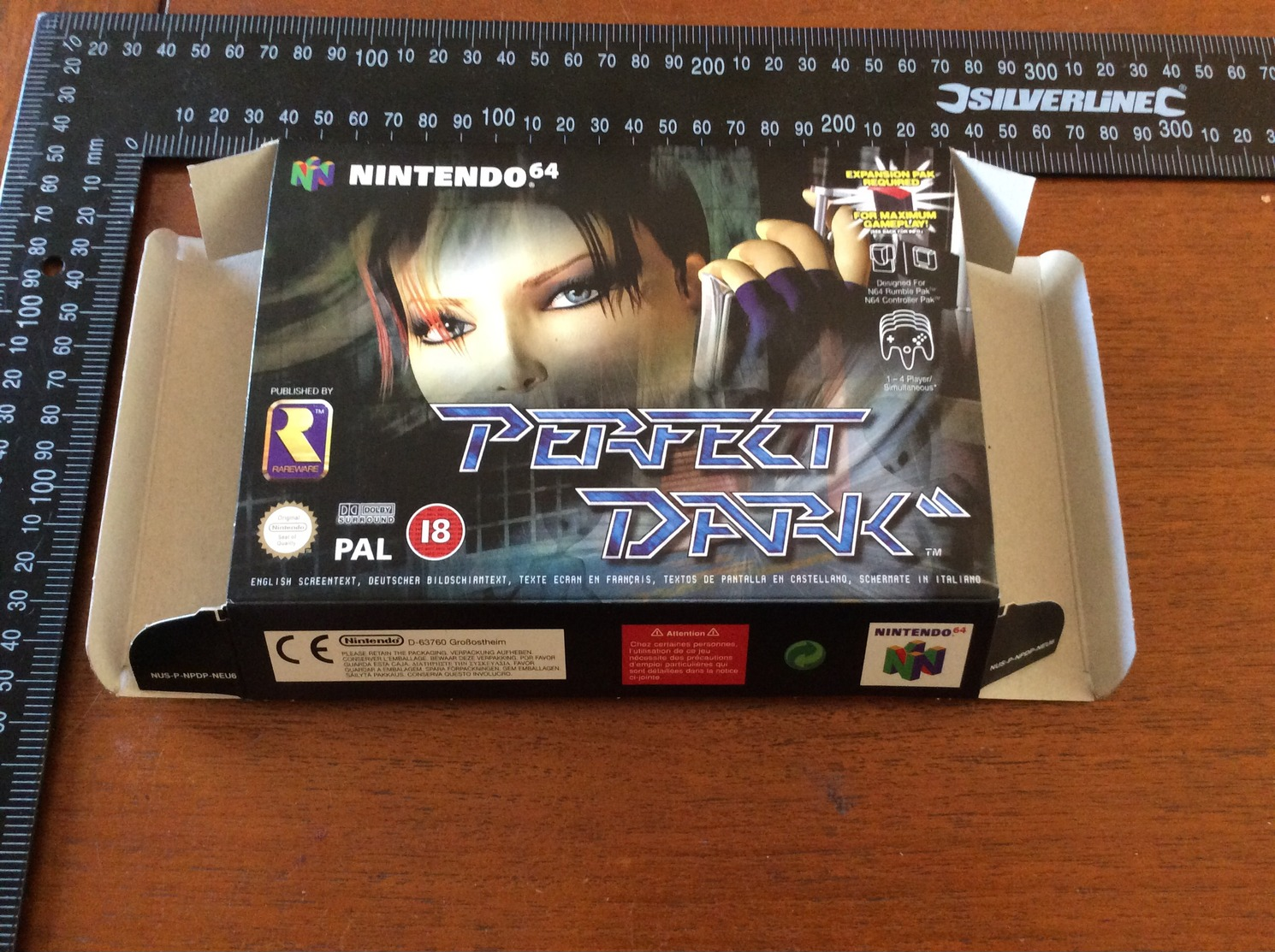 Jeux Nintendo 64 Perfect Dark   (boite Vide) - Nintendo 64