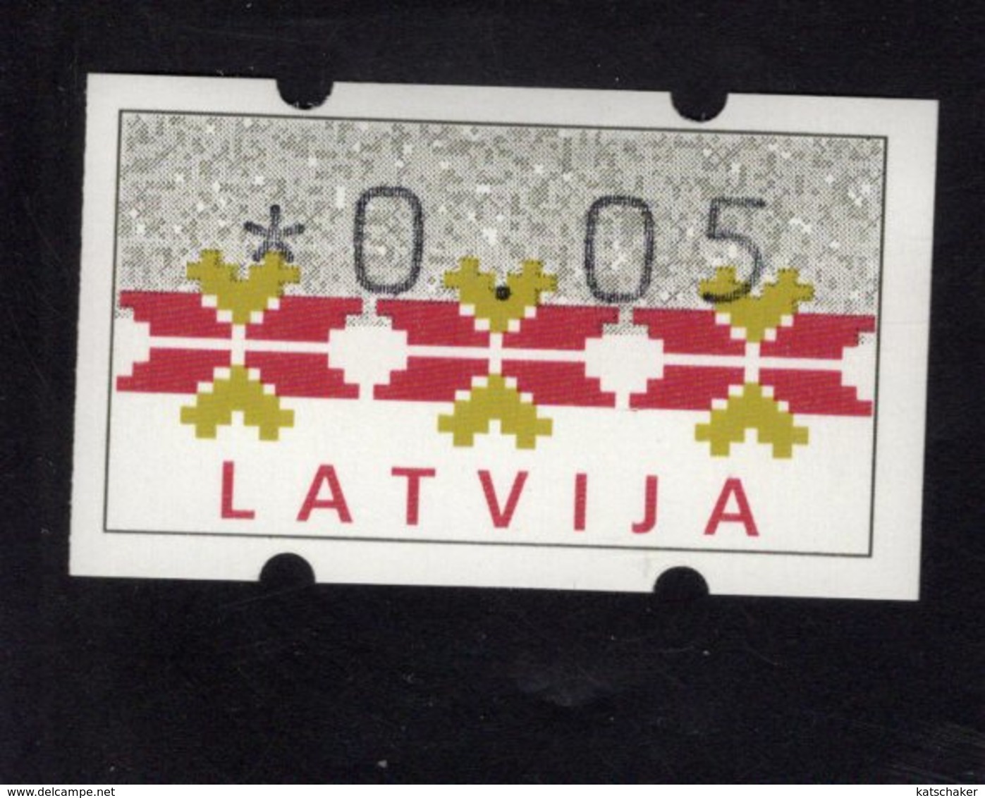 613447192 AUTOMAATZEGELS SET MICHEL 1. 1994 - Lettonie