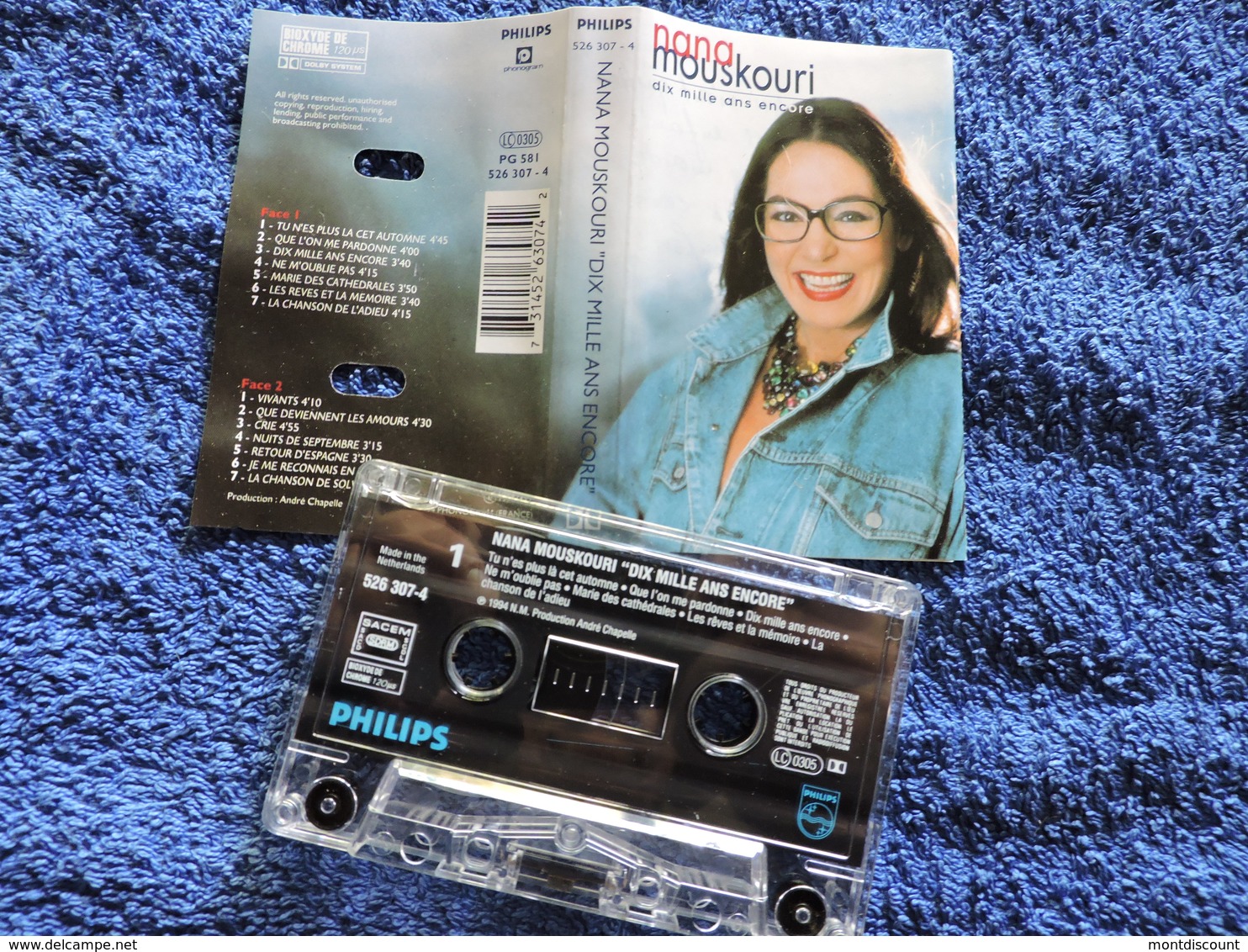 NANA MOUSKOURI VOIR DESCRIPTIF ET PHOTO... REGARDEZ LES AUTRES (PLUSIEURS) - Cassettes Audio