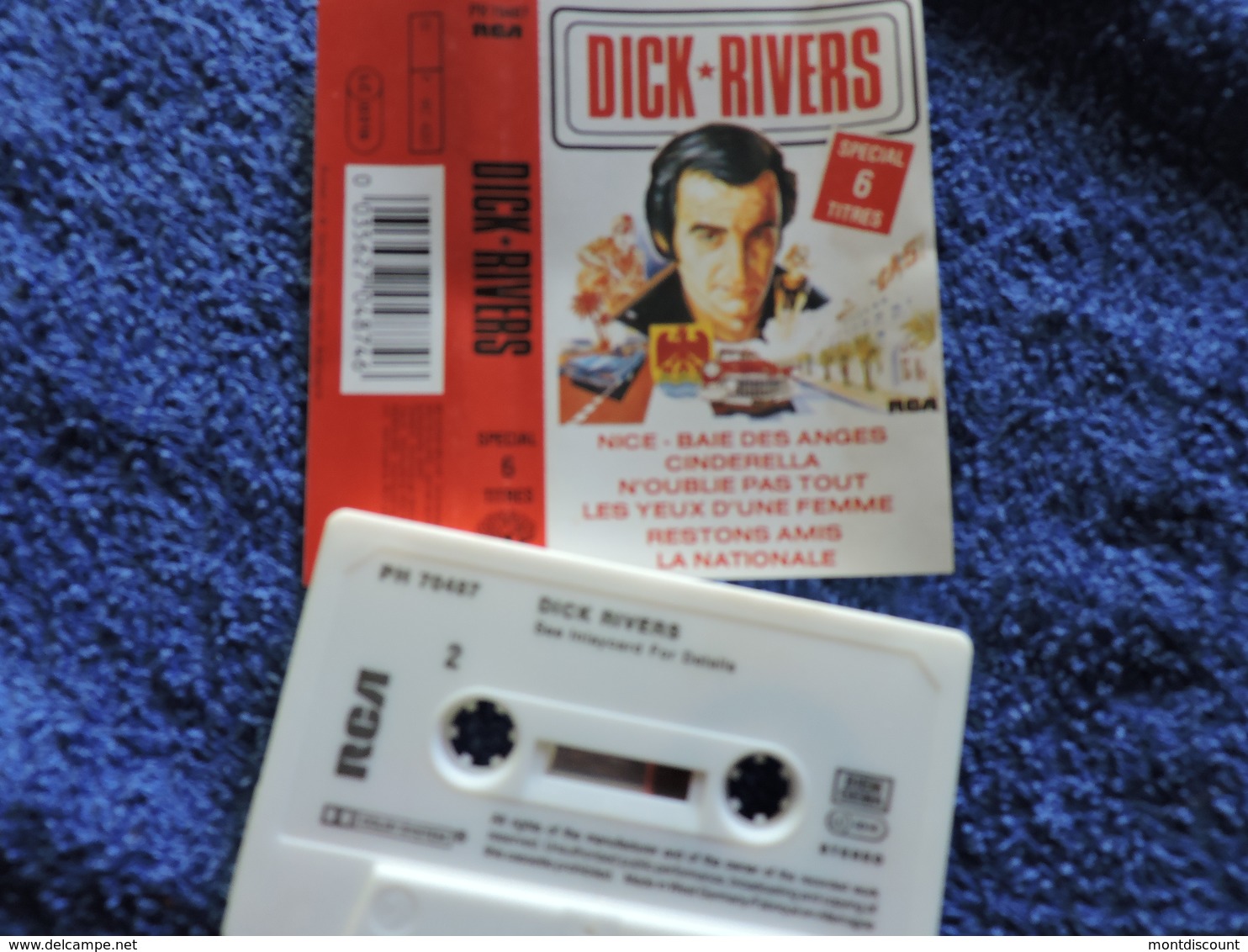 DICK RIVERS VOIR DESCRIPTIF ET PHOTO... REGARDEZ LES AUTRES (PLUSIEURS) - Cassettes Audio