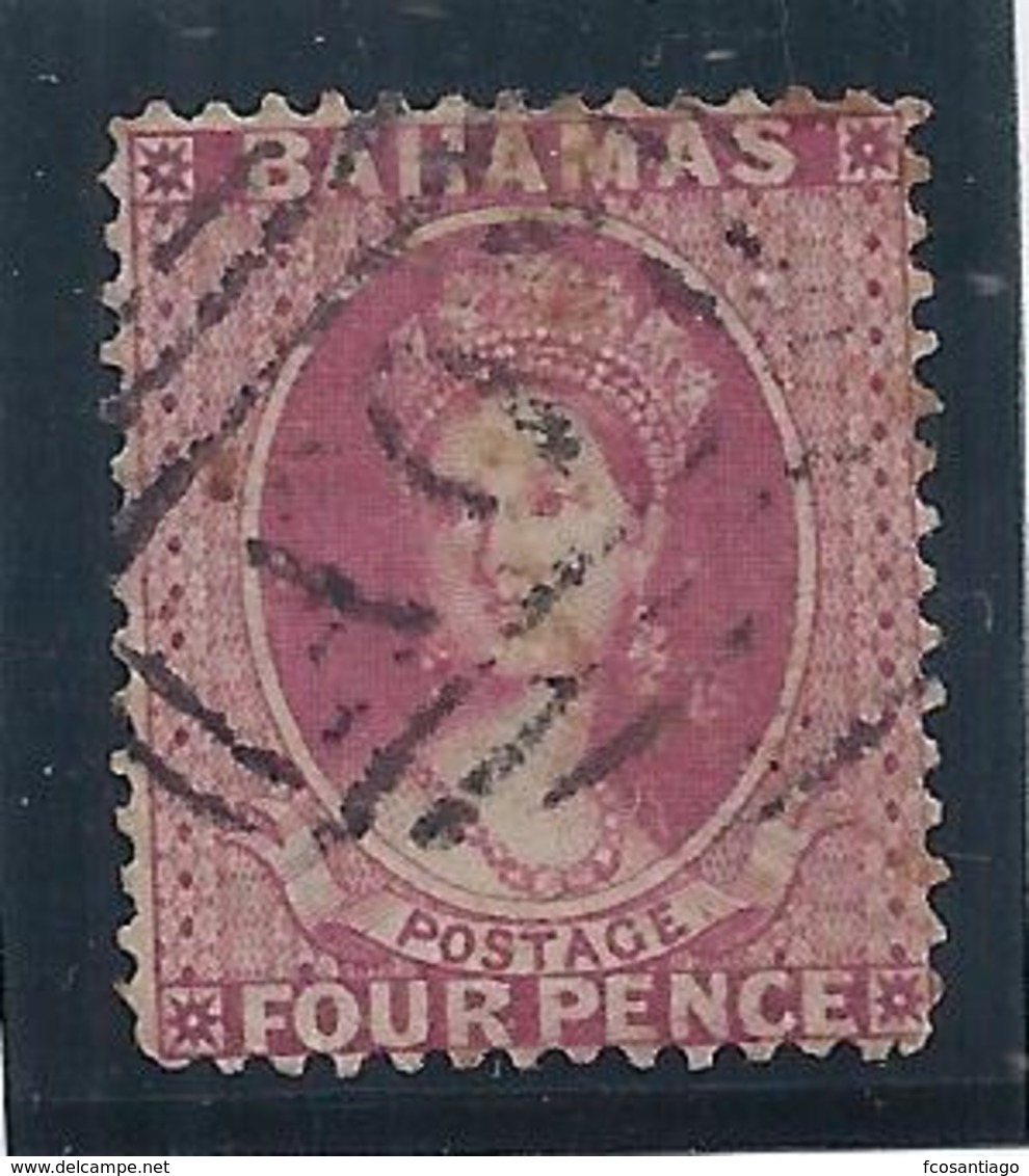 BAHAMAS 1875 - Yvert #10 - VFU - Bahamas (1973-...)