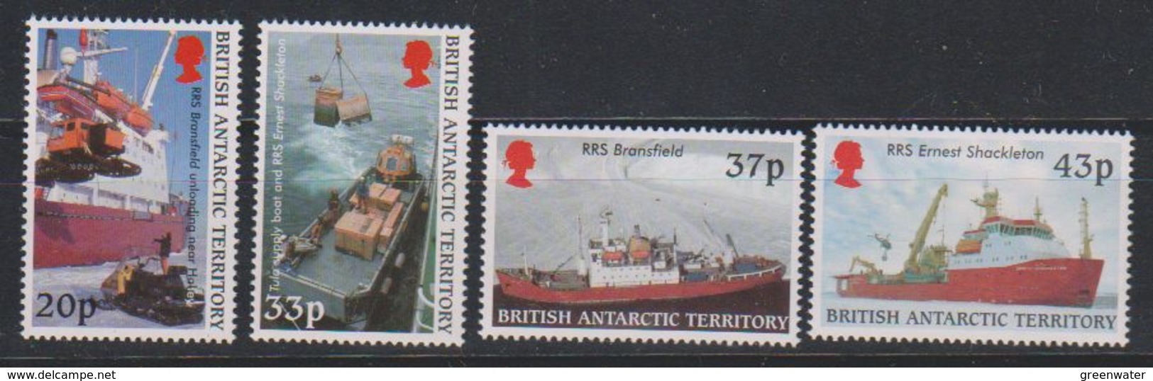 British Antarctic Territory (BAT)  2000 Survey Ships 4v ** Mnh (39822) - Ungebraucht