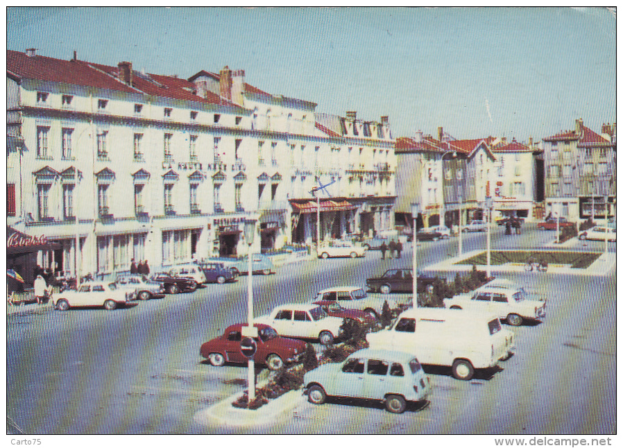 Châlons Sur Marne 51 - Place De La République - Automobiles - 1971 - Châlons-sur-Marne