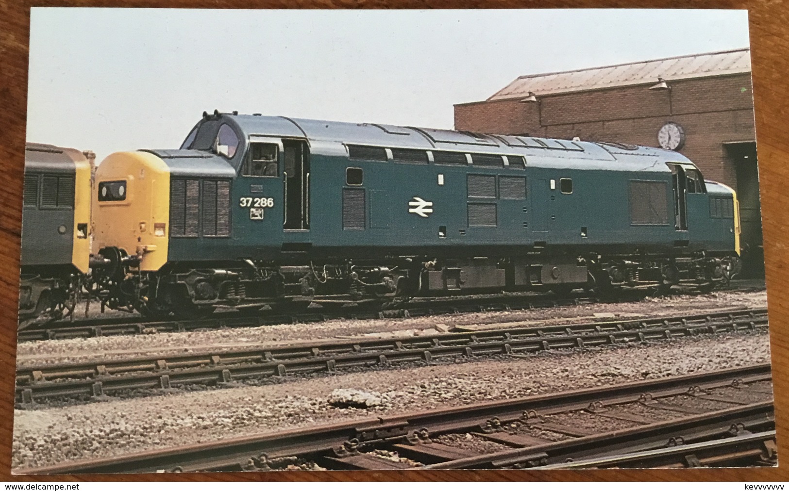 Number 37.286 At Canton Depot Cardiff On The 21st May 1977 - Trains