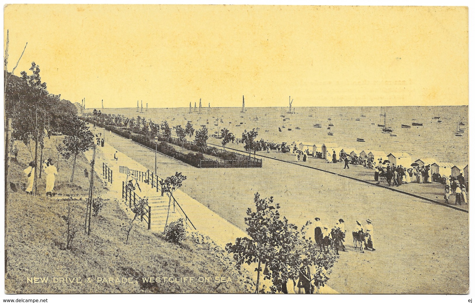 New Drive & Parade Westcliff On Sea - Unused C1918 - Southend, Westcliff & Leigh