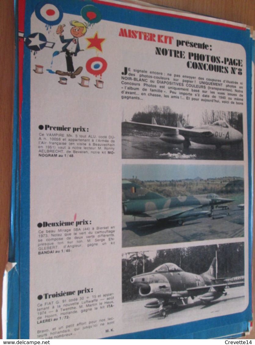 Page Issue De SPIROU Années 70 / MISTER KIT Présente : NOTRE PHOTOS-PAGE CONCOURS N°8 - France