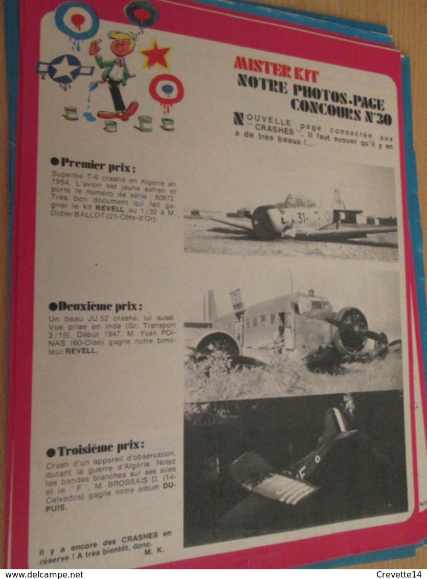 Page Issue De SPIROU Années 70 / MISTER KIT Présente : NOTRE PHOTOS-PAGE CONCOURS N°30 - France